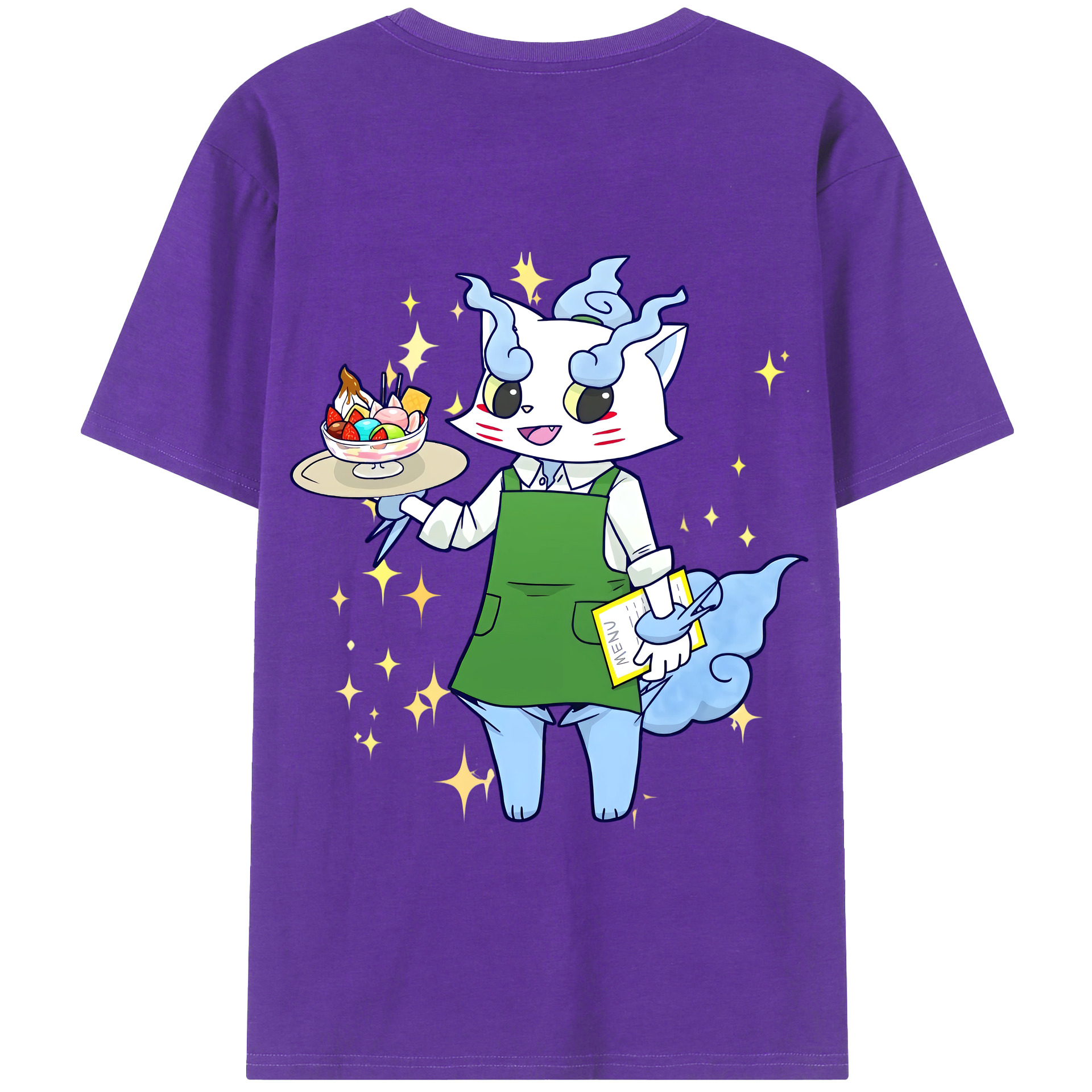 （画像用） 妖怪ウォッチ Yo-kai Watch 綿100％半袖Tシャツ（背面プリント）