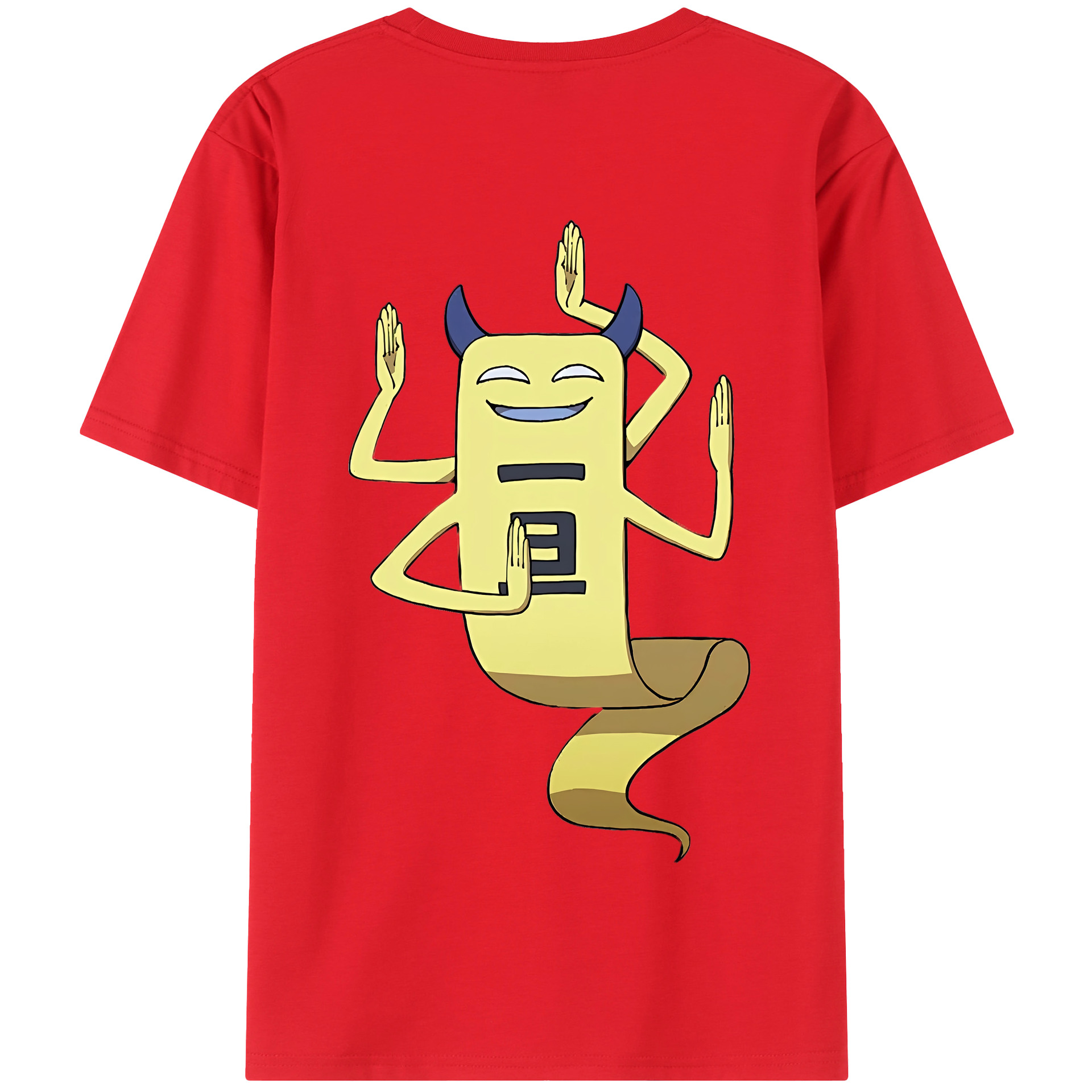 （画像用） 妖怪ウォッチ Yo-kai Watch 綿100％半袖Tシャツ（背面プリント）