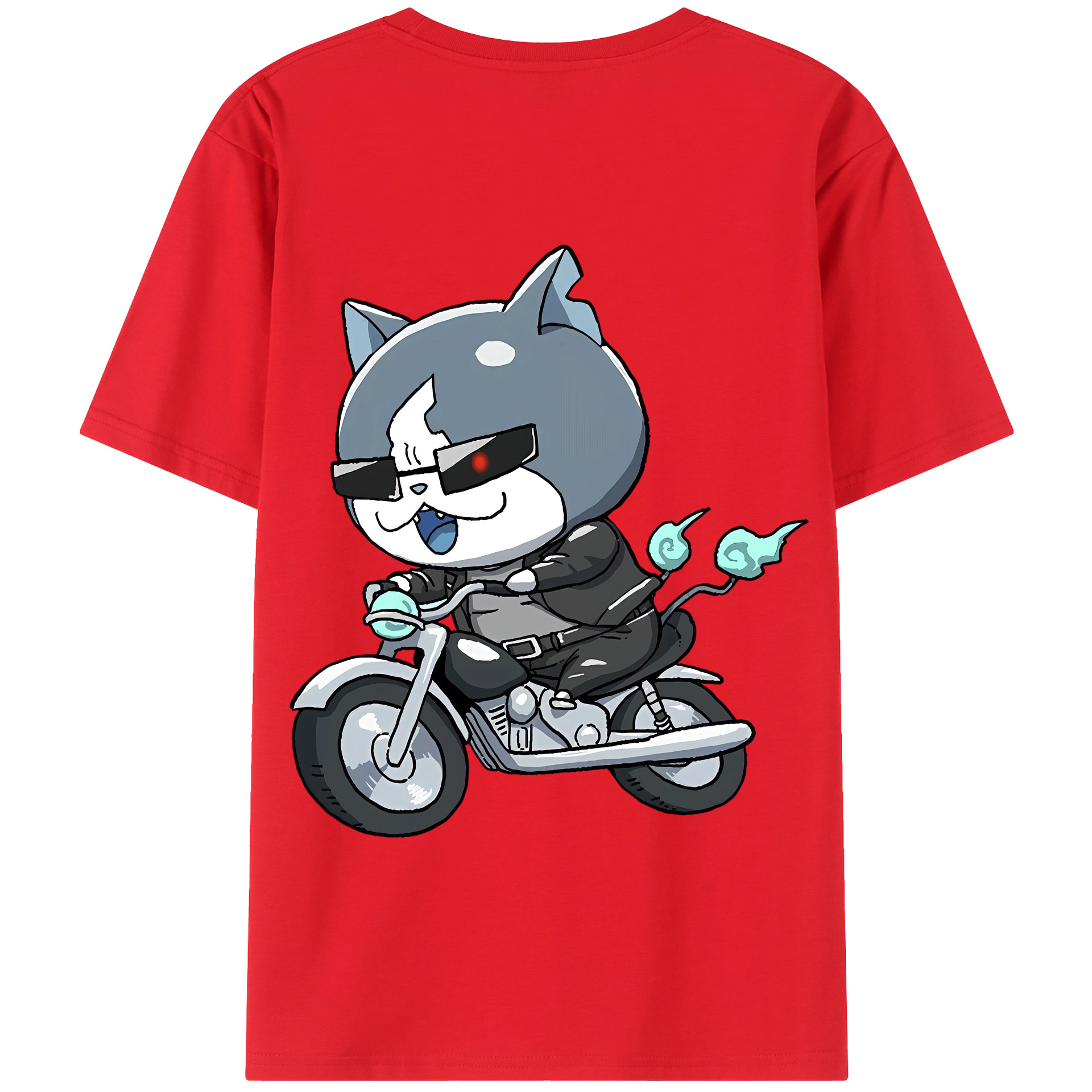 （画像用） 妖怪ウォッチ Yo-kai Watch 綿100％半袖Tシャツ（背面プリント）