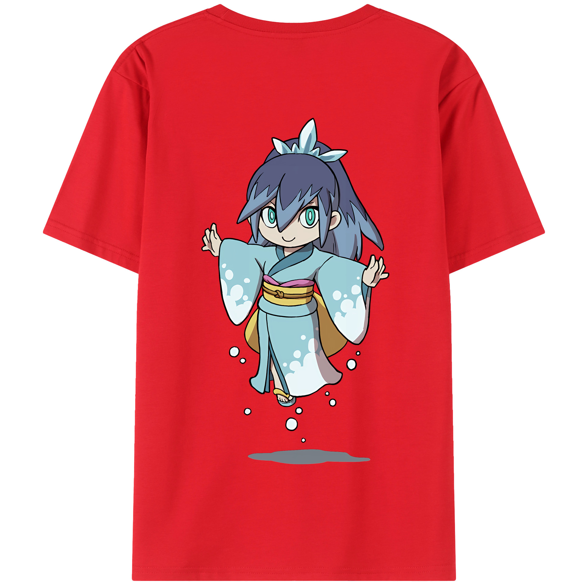 （画像用） 妖怪ウォッチ Yo-kai Watch 綿100％半袖Tシャツ（背面プリント）