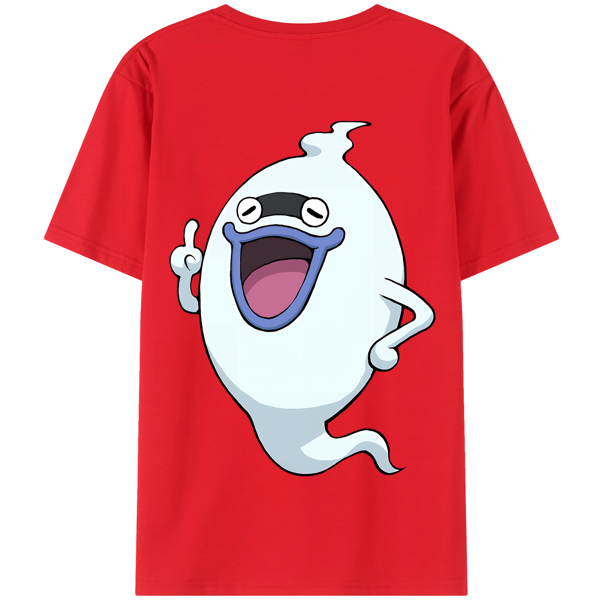 （画像用） 妖怪ウォッチ Yo-kai Watch 綿100％半袖Tシャツ（背面プリント）