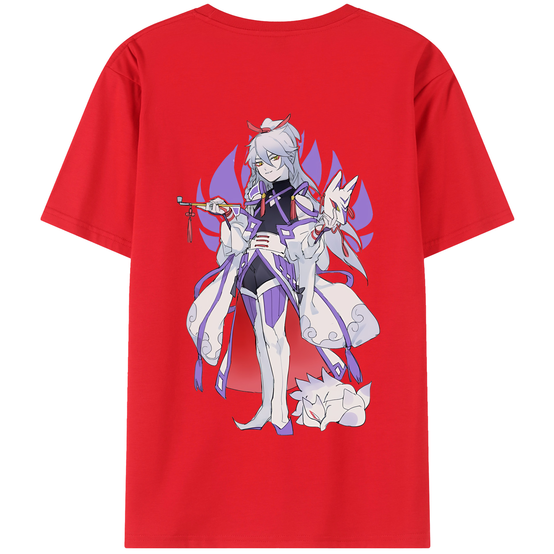 （画像用） 妖怪ウォッチ Yo-kai Watch 綿100％半袖Tシャツ（背面プリント）