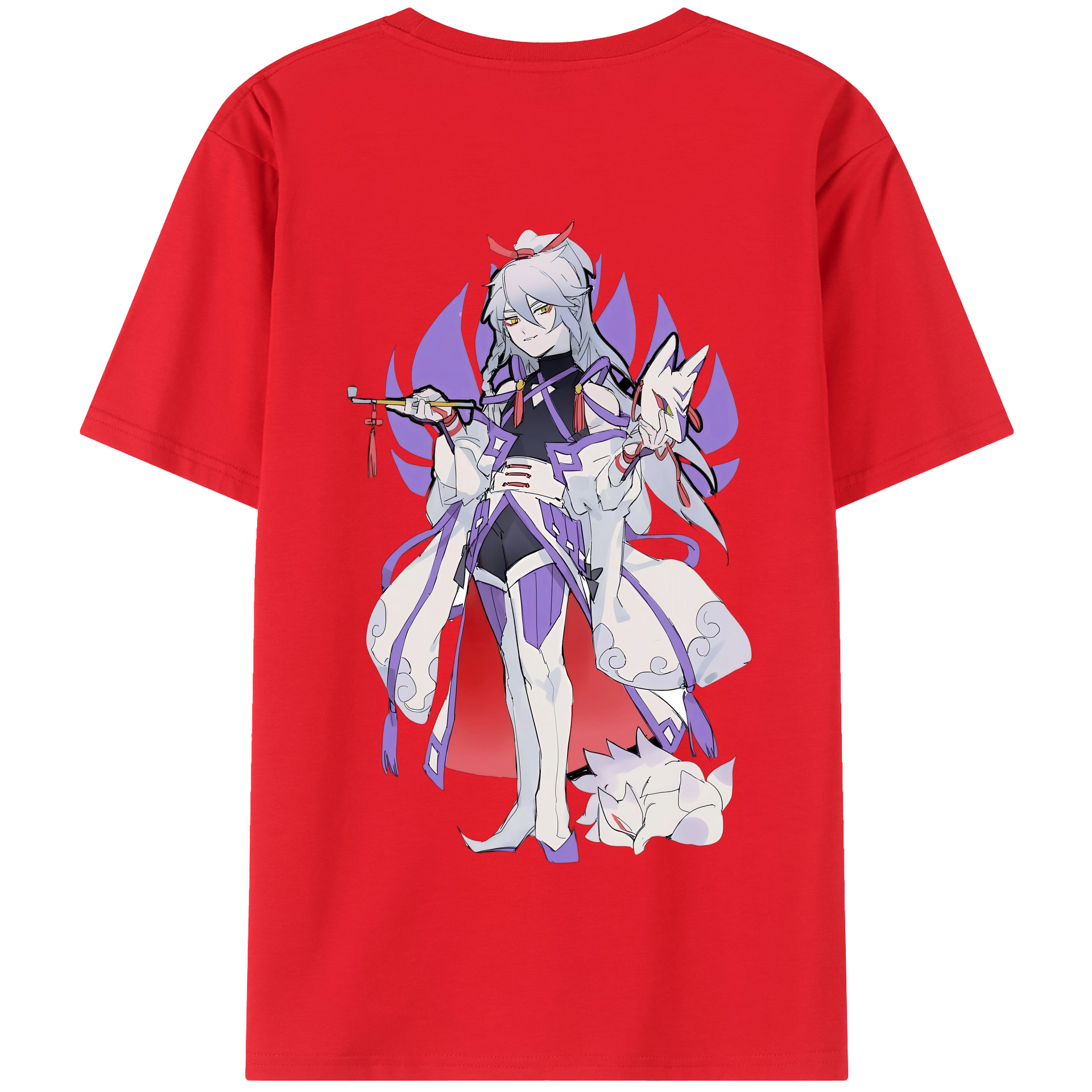 （画像用） 妖怪ウォッチ Yo-kai Watch 綿100％半袖Tシャツ（背面プリント）