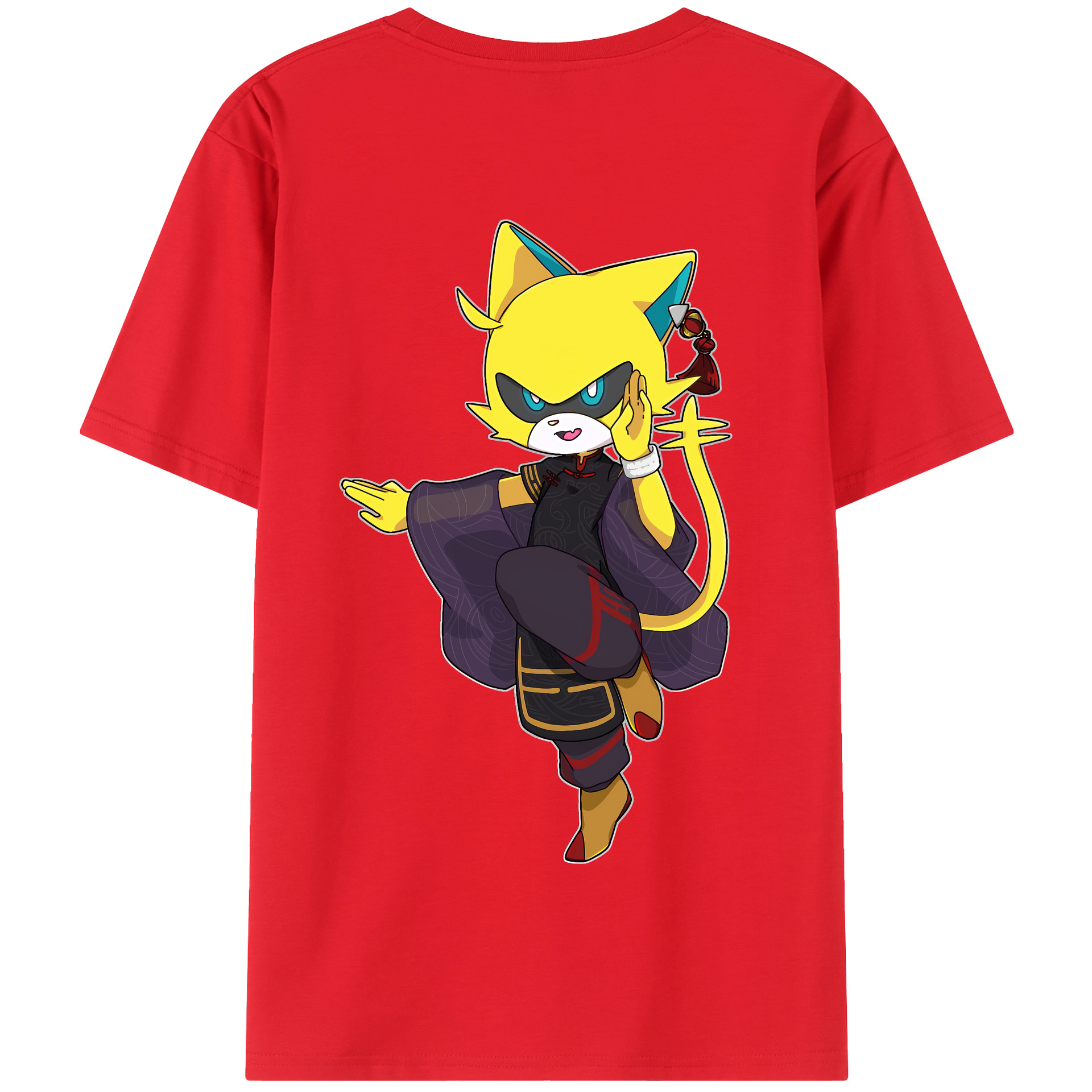 （画像用） 妖怪ウォッチ Yo-kai Watch 綿100％半袖Tシャツ（背面プリント）