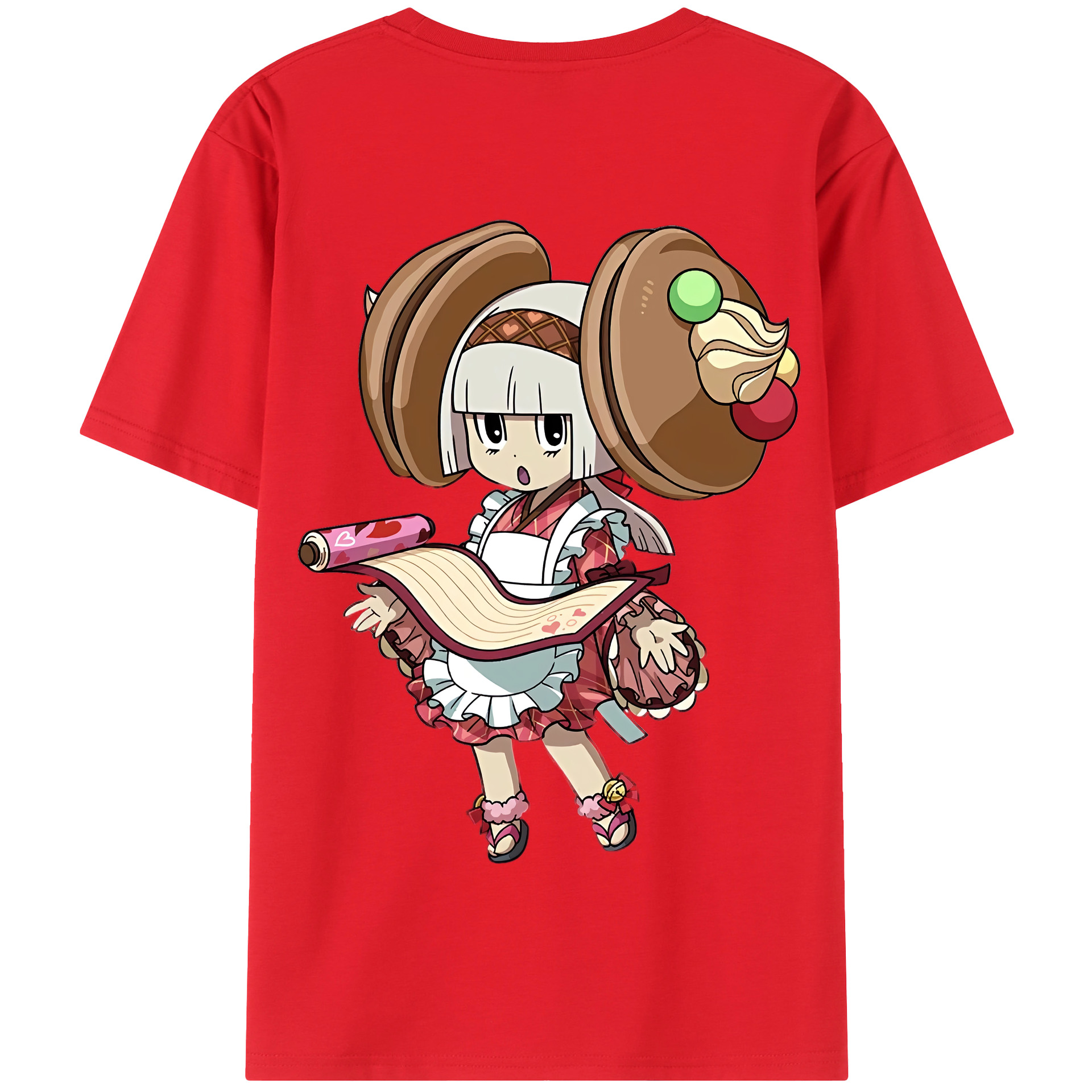 （画像用） 妖怪ウォッチ Yo-kai Watch 綿100％半袖Tシャツ（背面プリント）