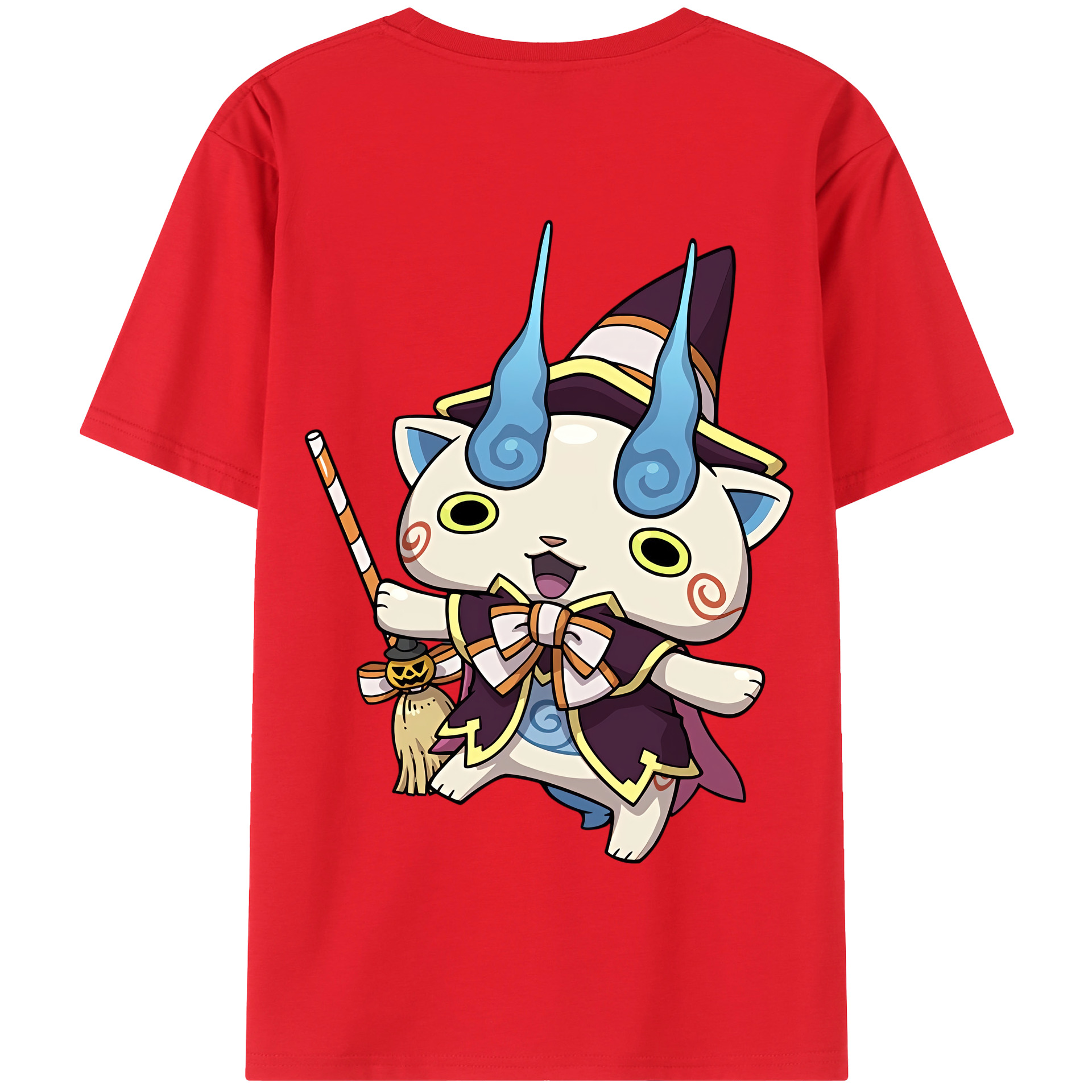 （画像用） 妖怪ウォッチ Yo-kai Watch 綿100％半袖Tシャツ（背面プリント）