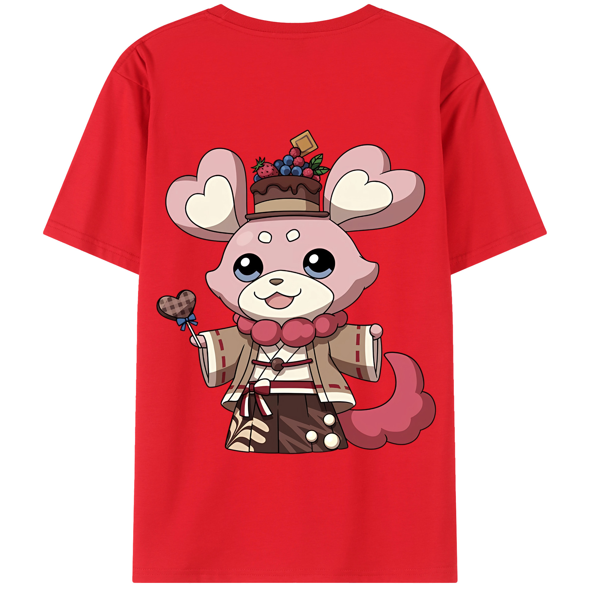 （画像用） 妖怪ウォッチ Yo-kai Watch 綿100％半袖Tシャツ（背面プリント）