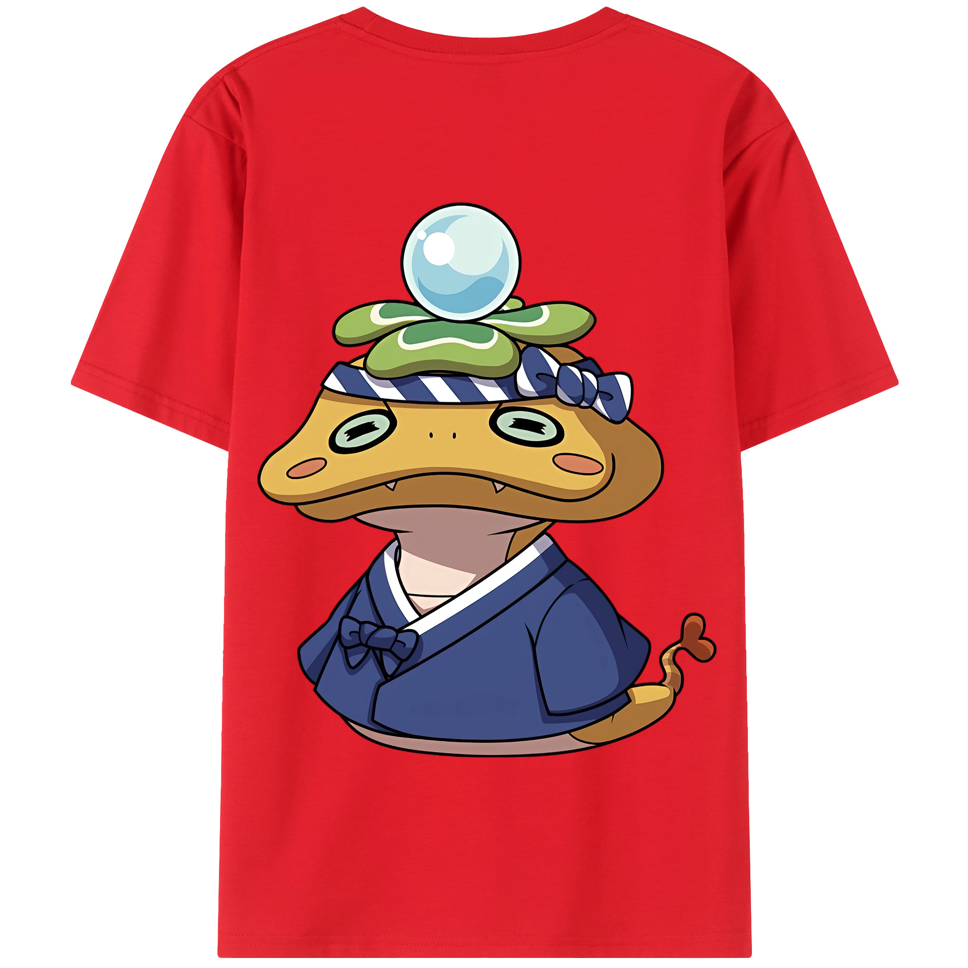（画像用） 妖怪ウォッチ Yo-kai Watch 綿100％半袖Tシャツ（背面プリント）
