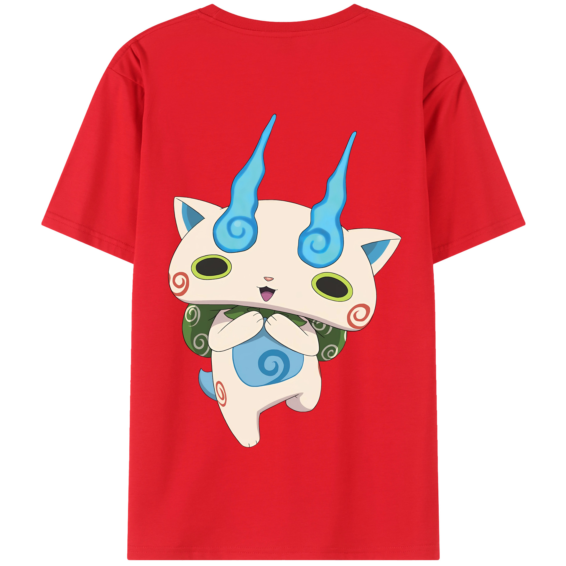（画像用） 妖怪ウォッチ Yo-kai Watch 綿100％半袖Tシャツ（背面プリント）