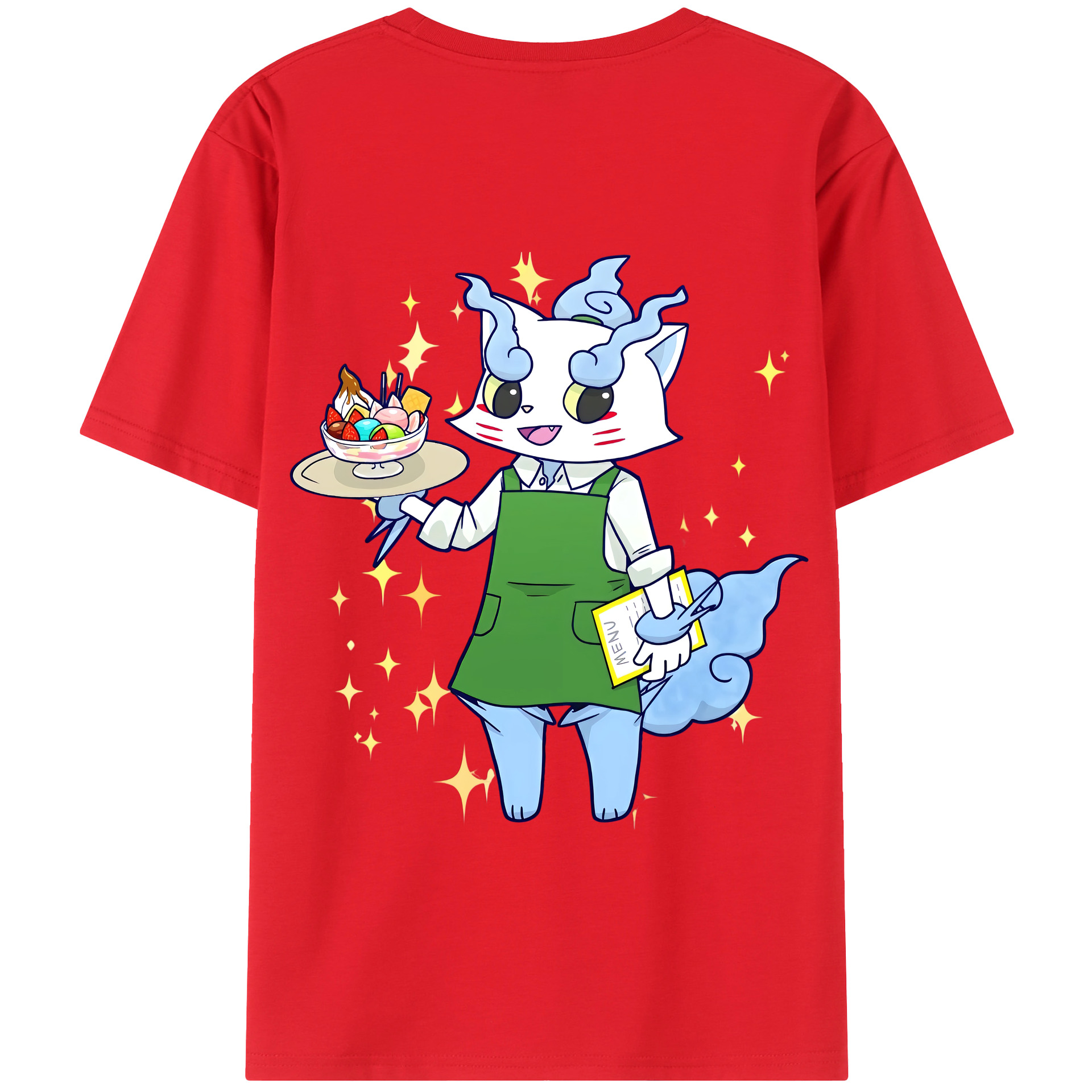 （画像用） 妖怪ウォッチ Yo-kai Watch 綿100％半袖Tシャツ（背面プリント）