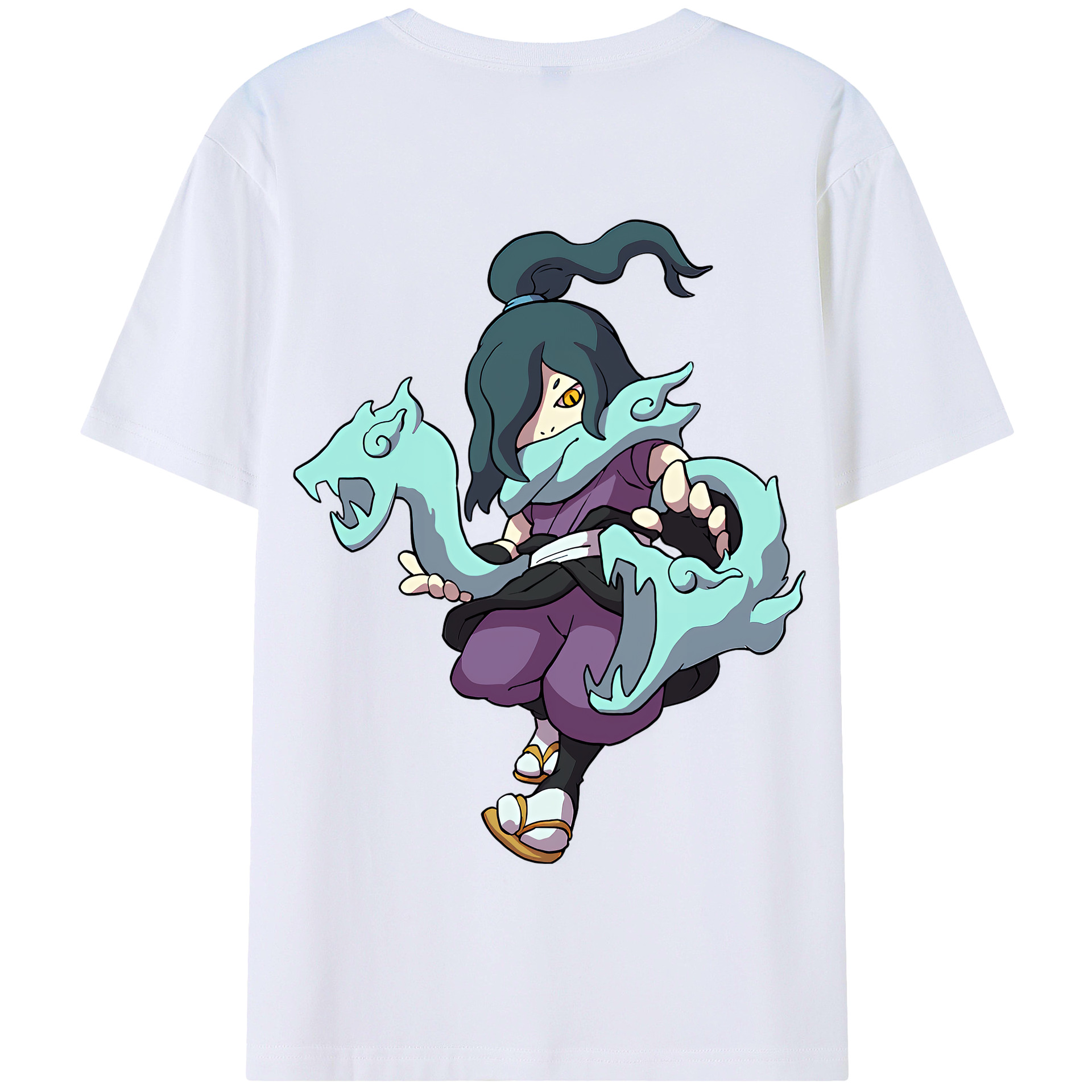 （画像用） 妖怪ウォッチ Yo-kai Watch 綿100％半袖Tシャツ（背面プリント）