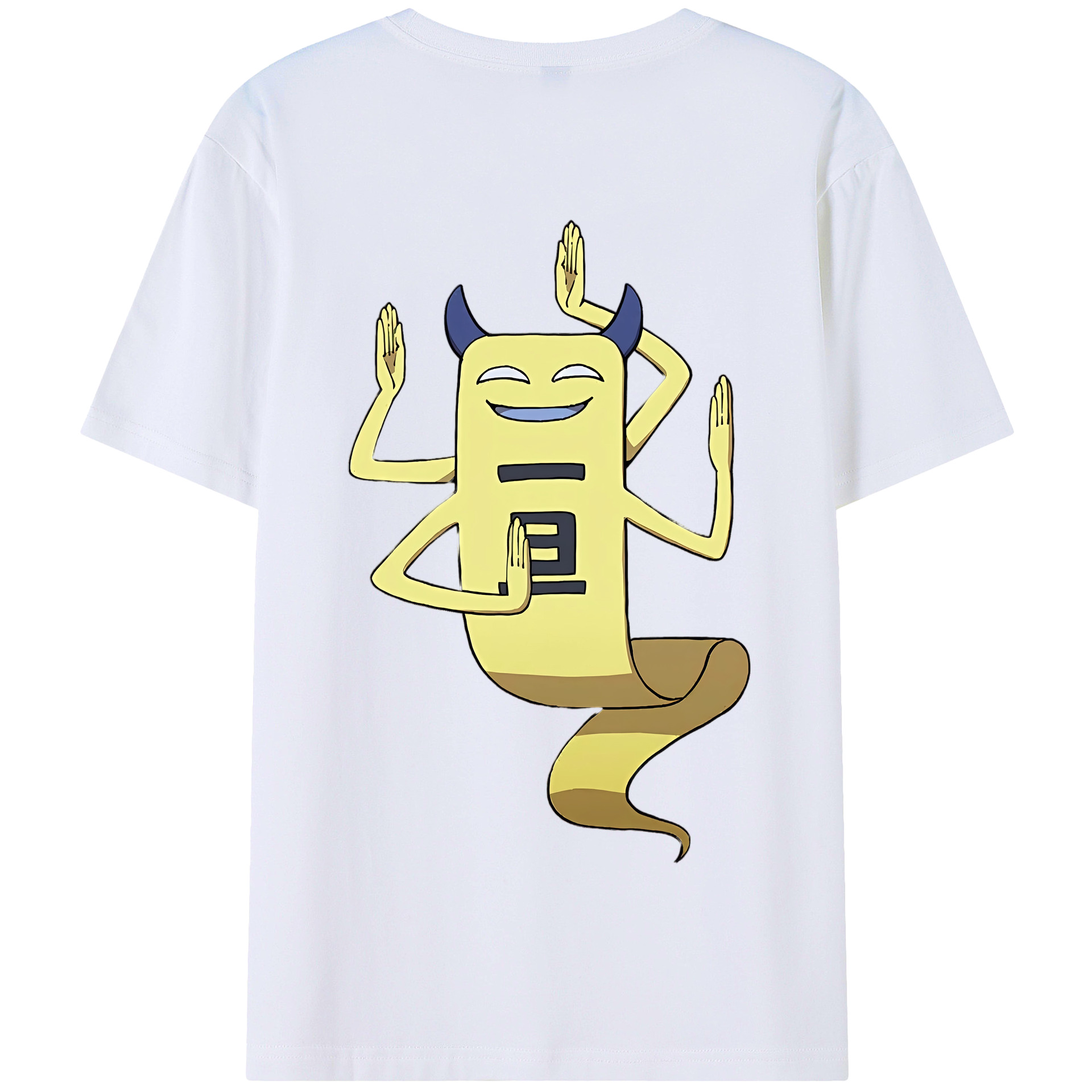 （画像用） 妖怪ウォッチ Yo-kai Watch 綿100％半袖Tシャツ（背面プリント）