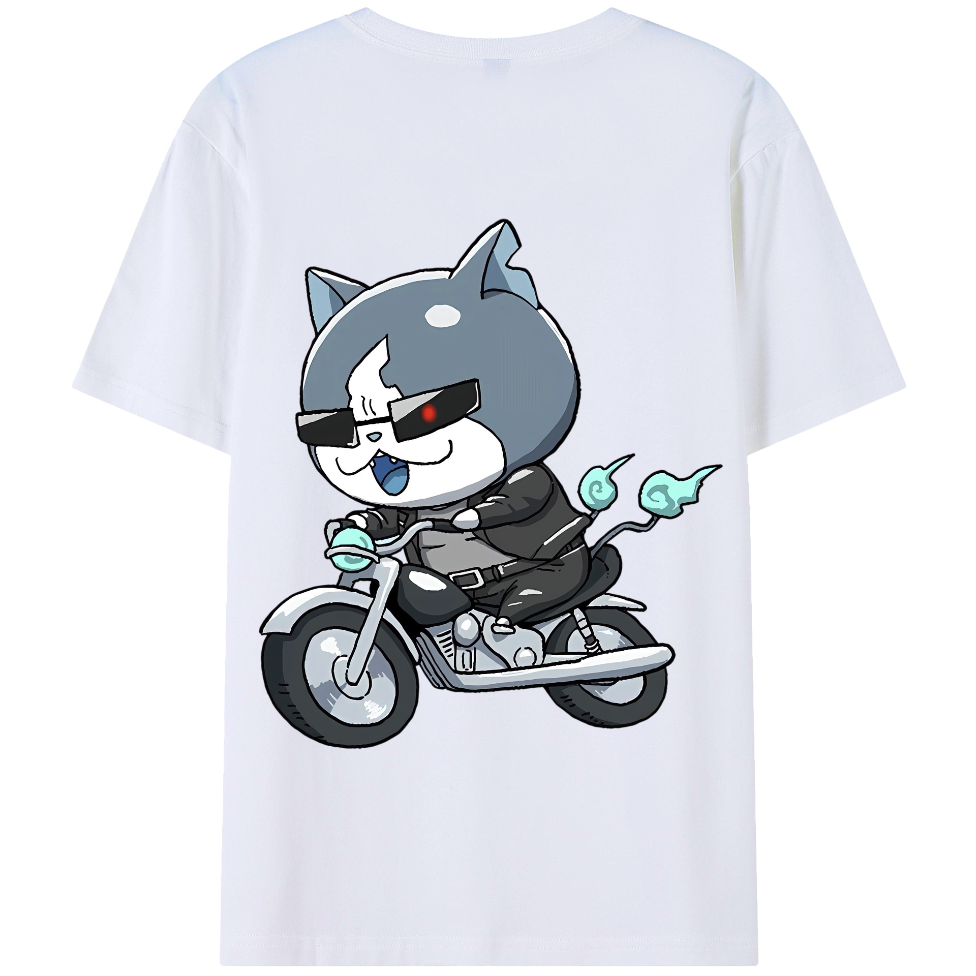 （画像用） 妖怪ウォッチ Yo-kai Watch 綿100％半袖Tシャツ（背面プリント）