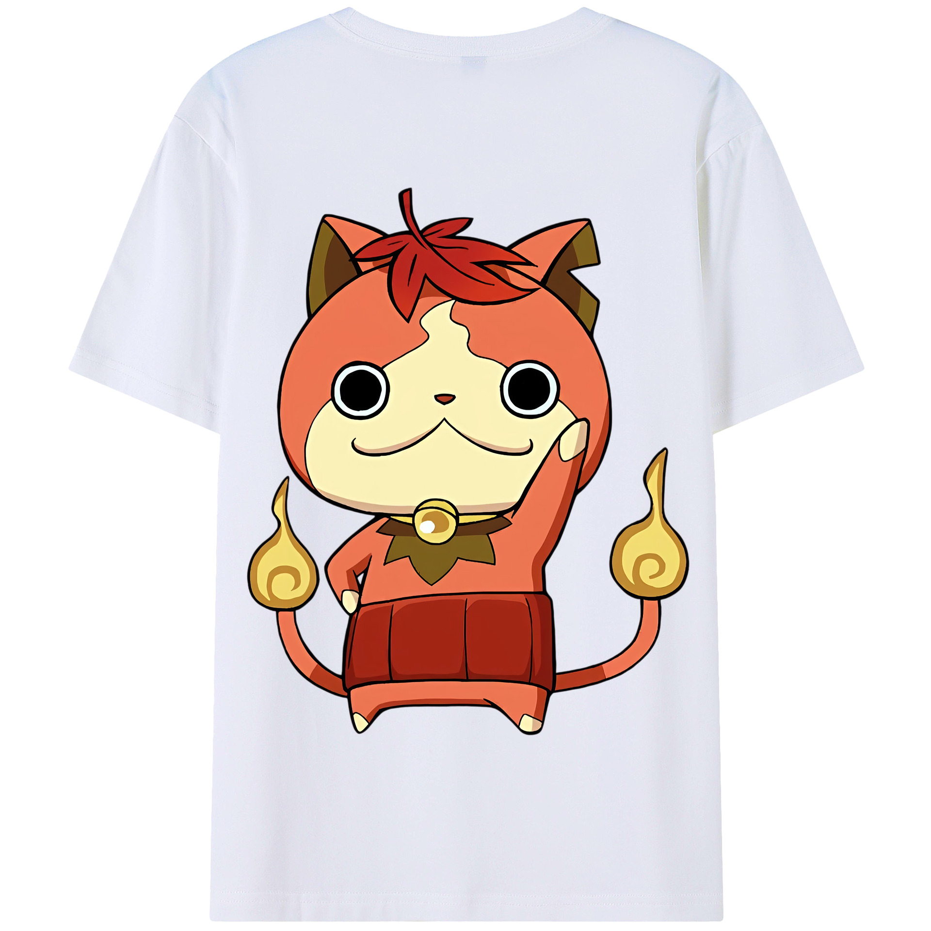 （画像用） 妖怪ウォッチ Yo-kai Watch 綿100％半袖Tシャツ（背面プリント）