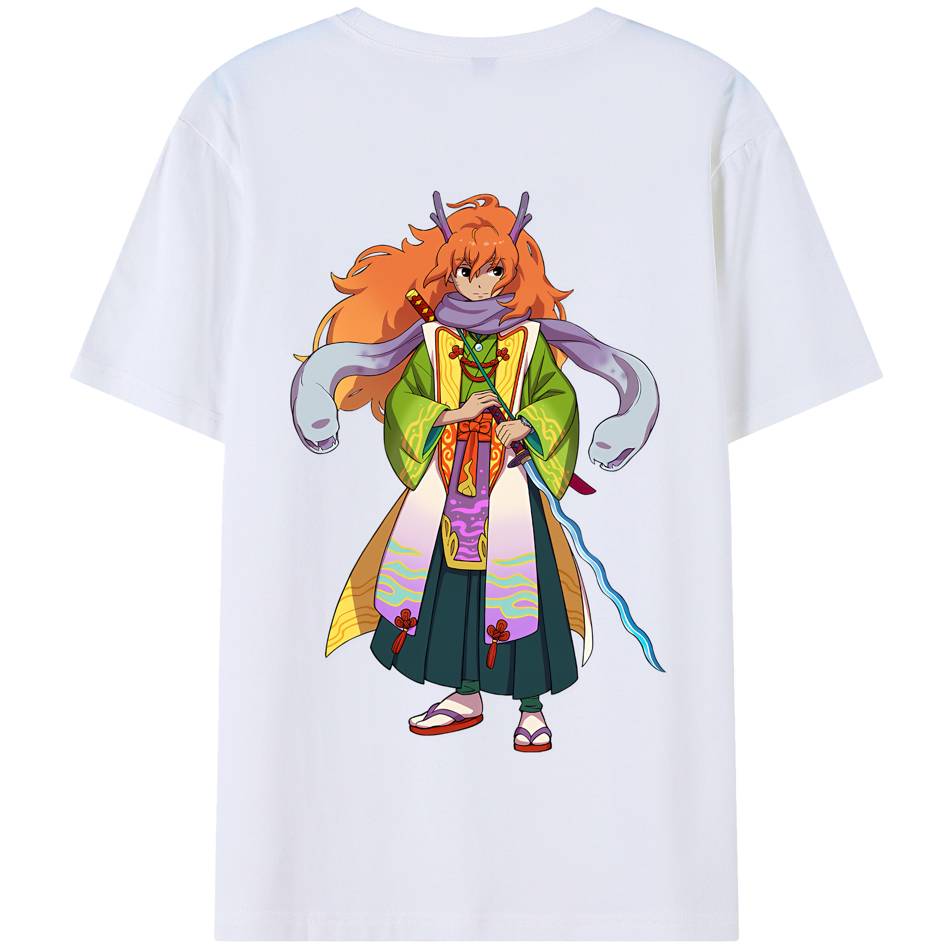 （画像用） 妖怪ウォッチ Yo-kai Watch 綿100％半袖Tシャツ（背面プリント）