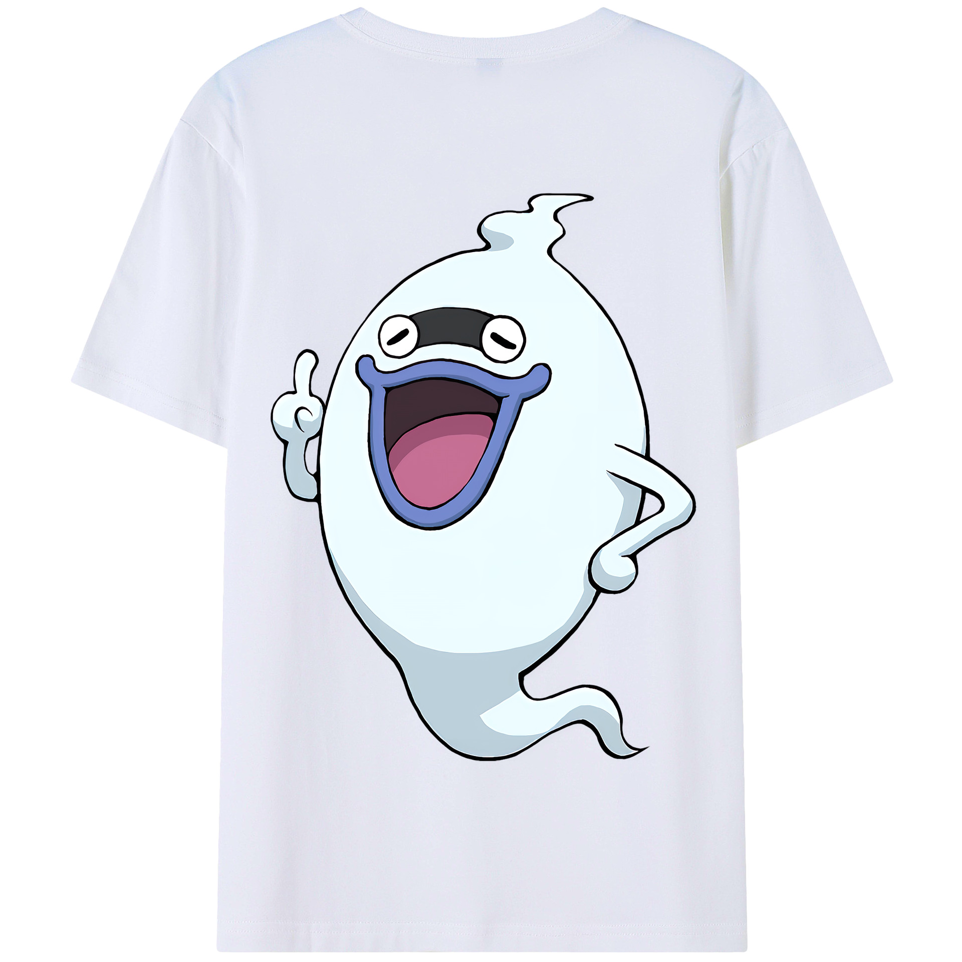 （画像用） 妖怪ウォッチ Yo-kai Watch 綿100％半袖Tシャツ（背面プリント）