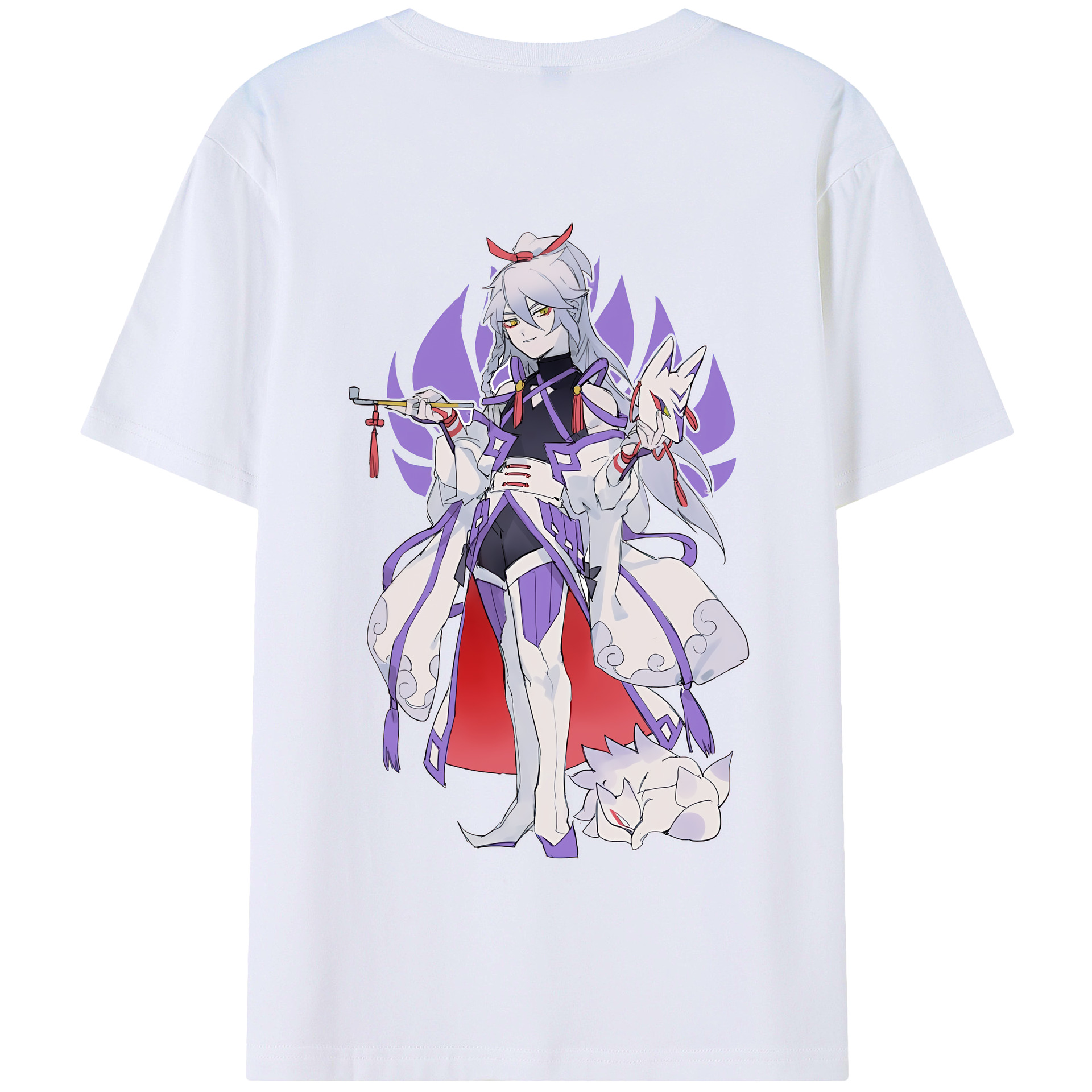 （画像用） 妖怪ウォッチ Yo-kai Watch 綿100％半袖Tシャツ（背面プリント）