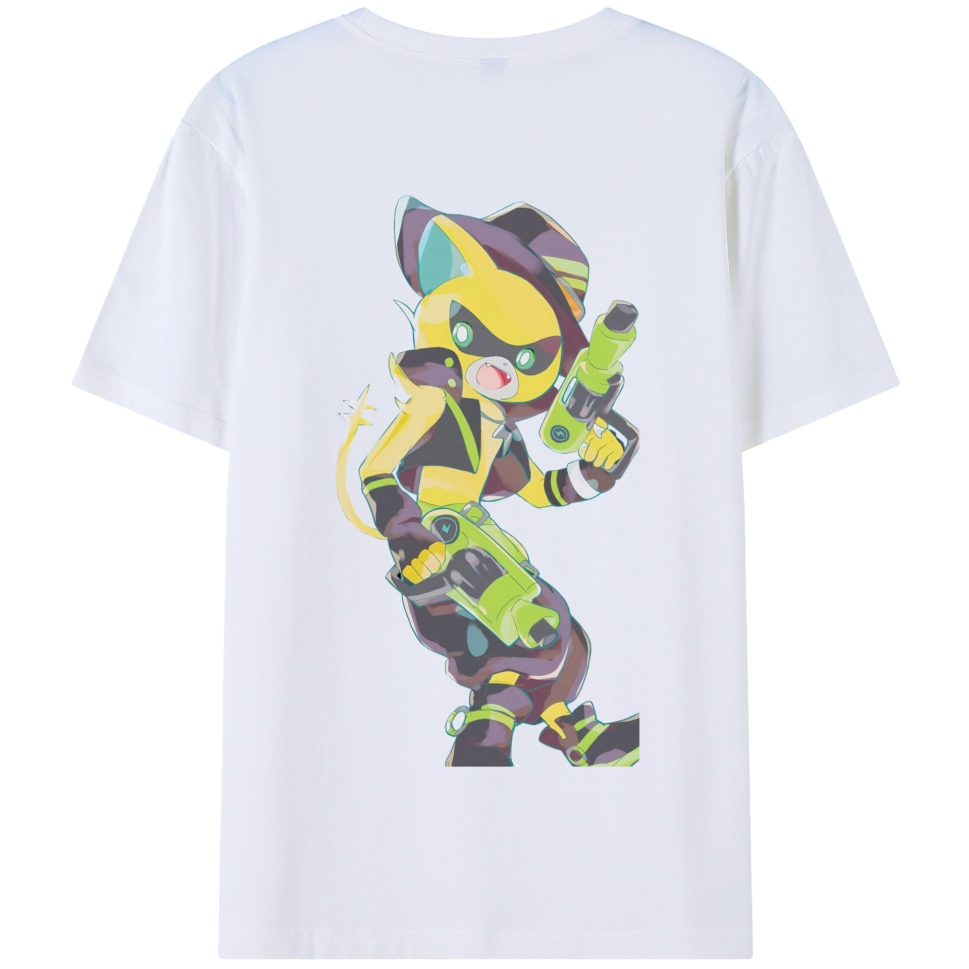 （画像用） 妖怪ウォッチ Yo-kai Watch 綿100％半袖Tシャツ（背面プリント）