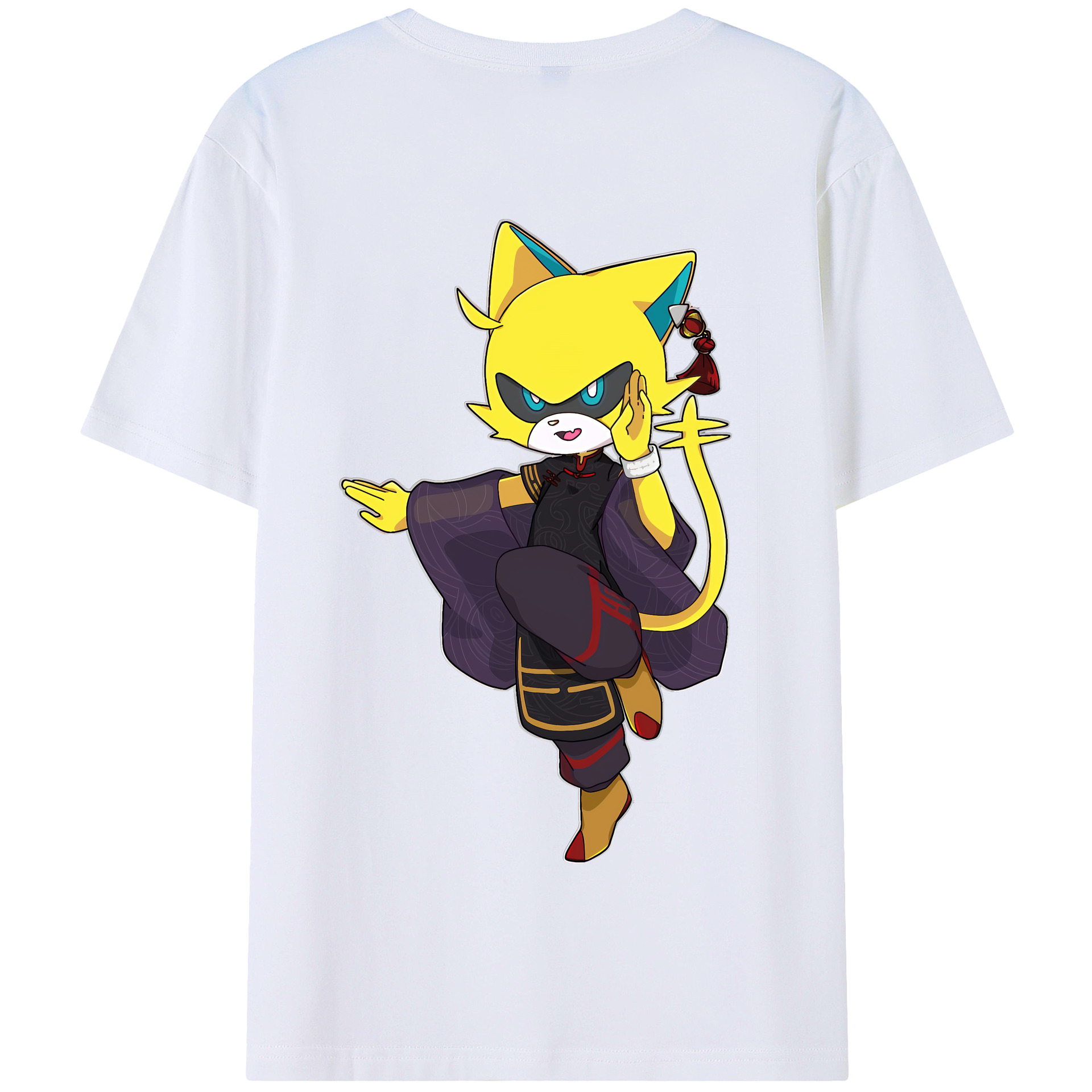（画像用） 妖怪ウォッチ Yo-kai Watch 綿100％半袖Tシャツ（背面プリント）