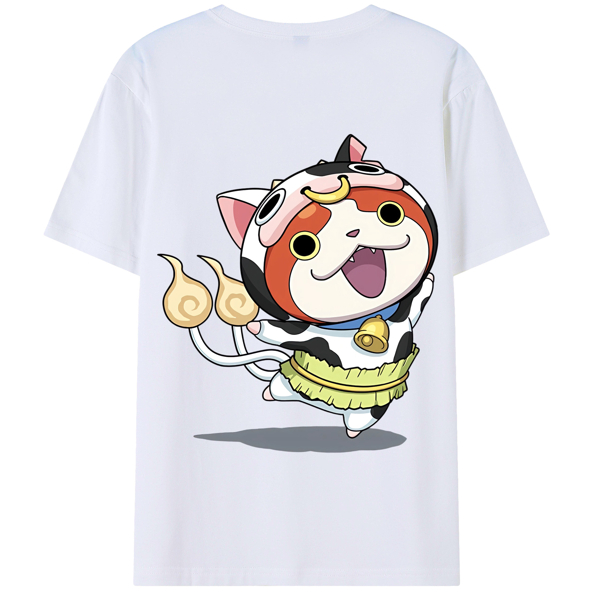 （画像用） 妖怪ウォッチ Yo-kai Watch 綿100％半袖Tシャツ（背面プリント）