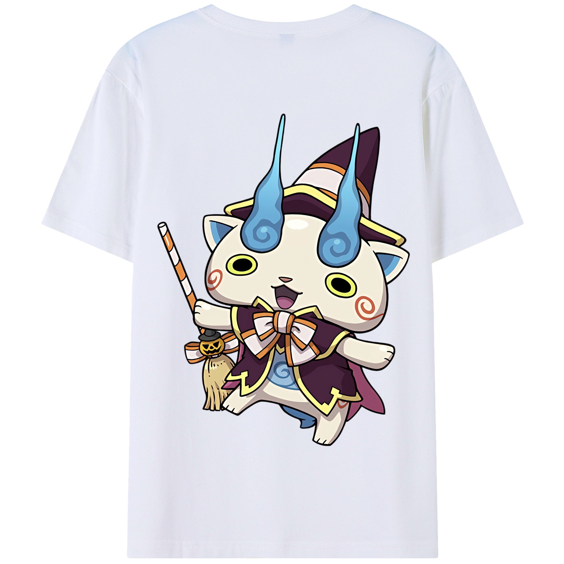（画像用） 妖怪ウォッチ Yo-kai Watch 綿100％半袖Tシャツ（背面プリント）