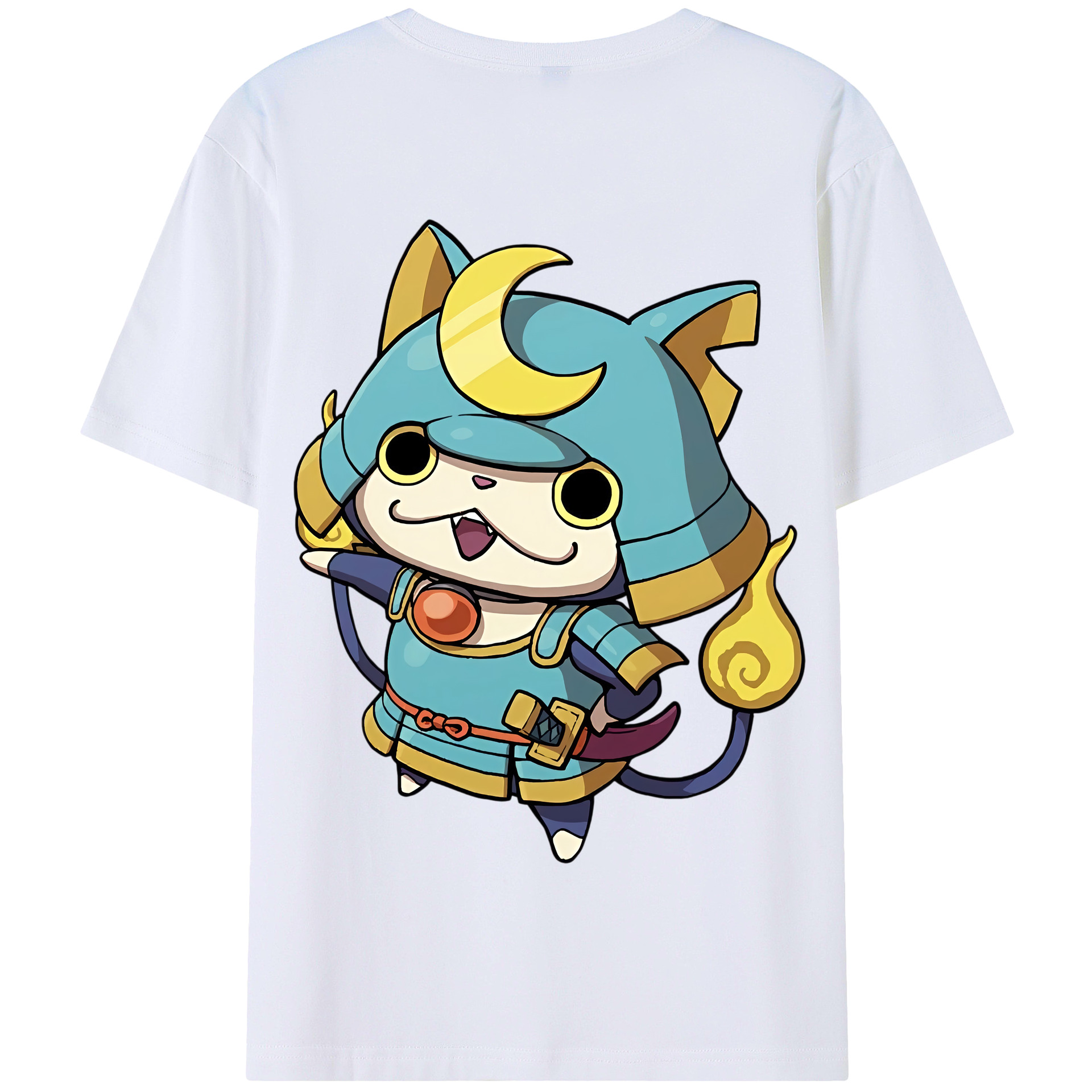 （画像用） 妖怪ウォッチ Yo-kai Watch 綿100％半袖Tシャツ（背面プリント）