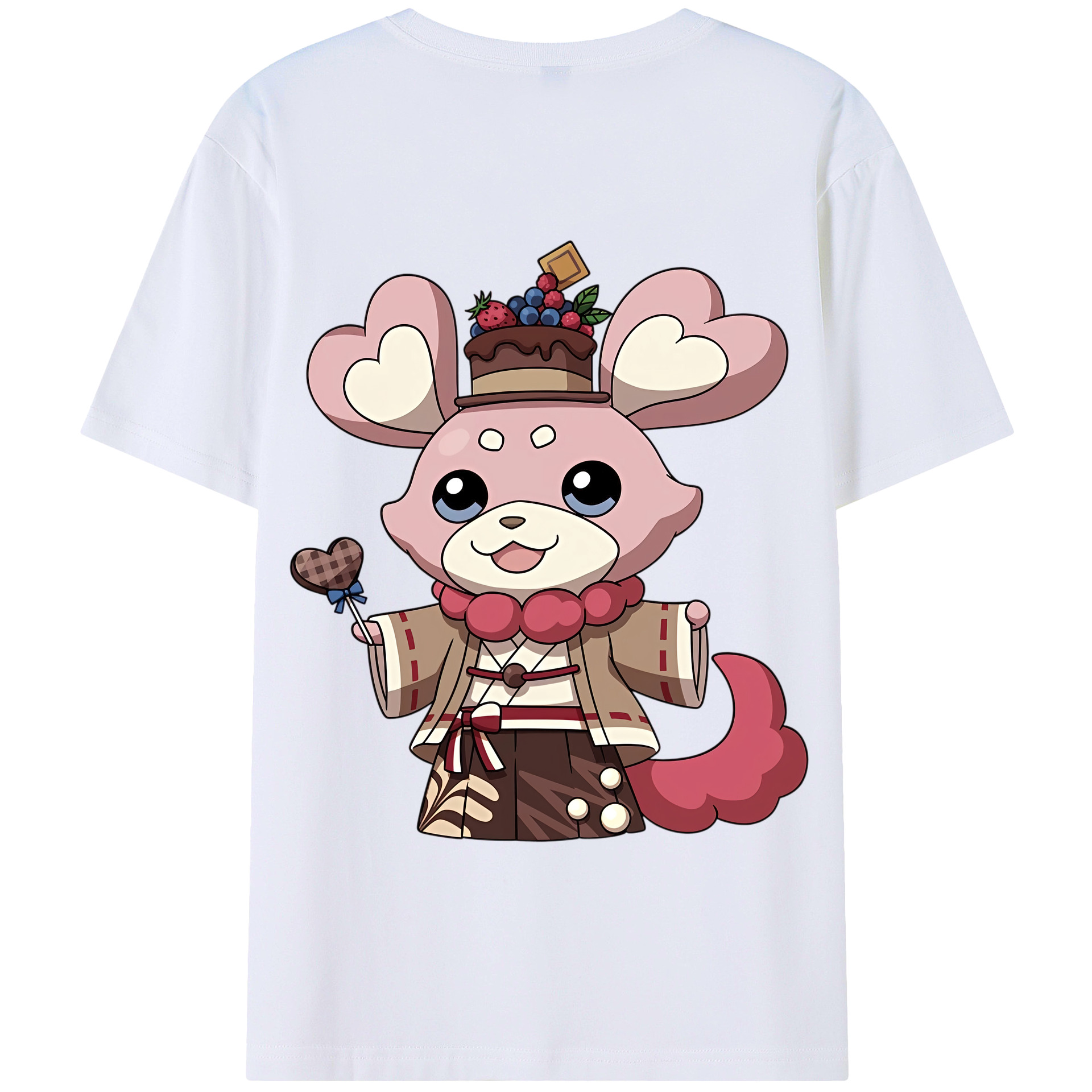 （画像用） 妖怪ウォッチ Yo-kai Watch 綿100％半袖Tシャツ（背面プリント）
