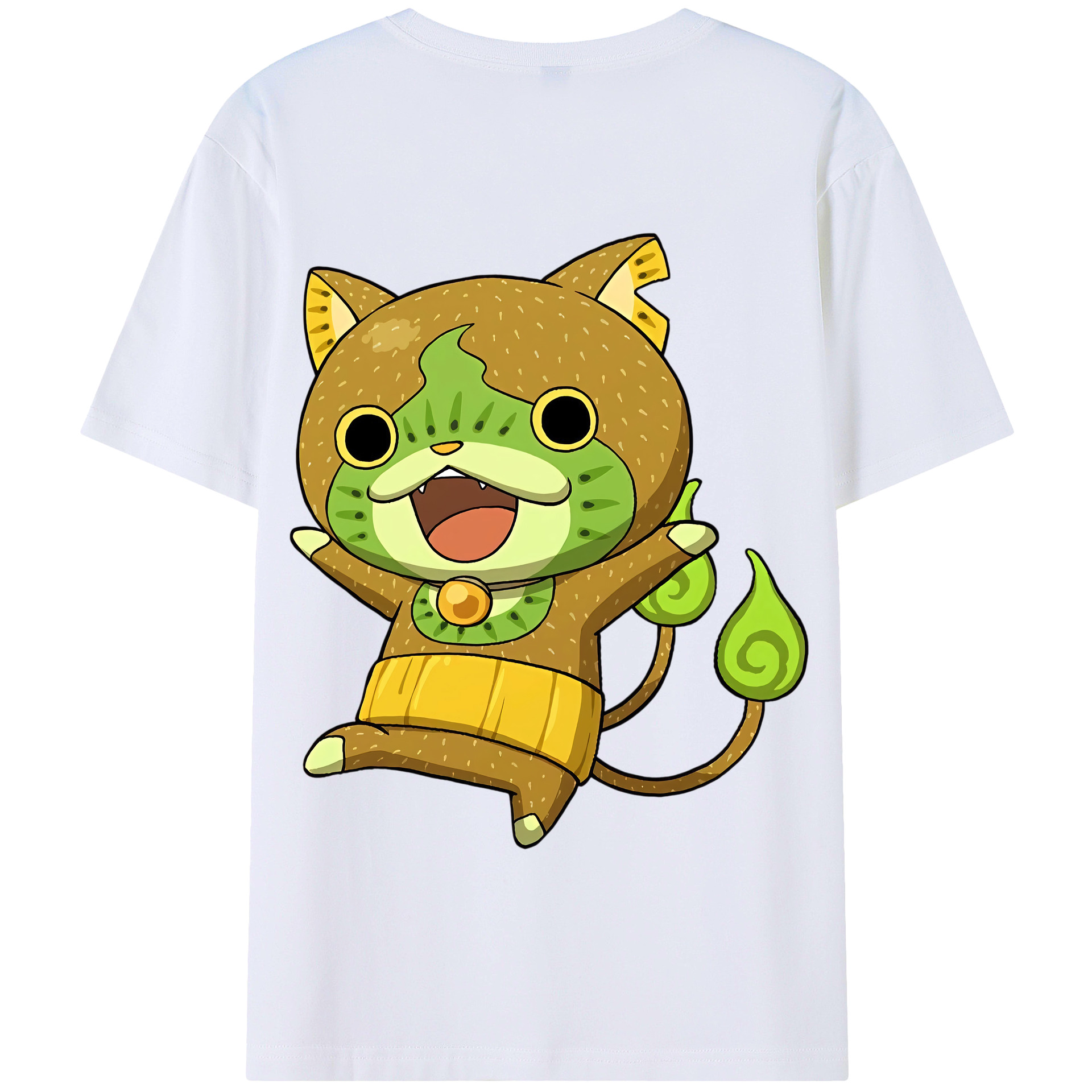 （画像用） 妖怪ウォッチ Yo-kai Watch 綿100％半袖Tシャツ（背面プリント）