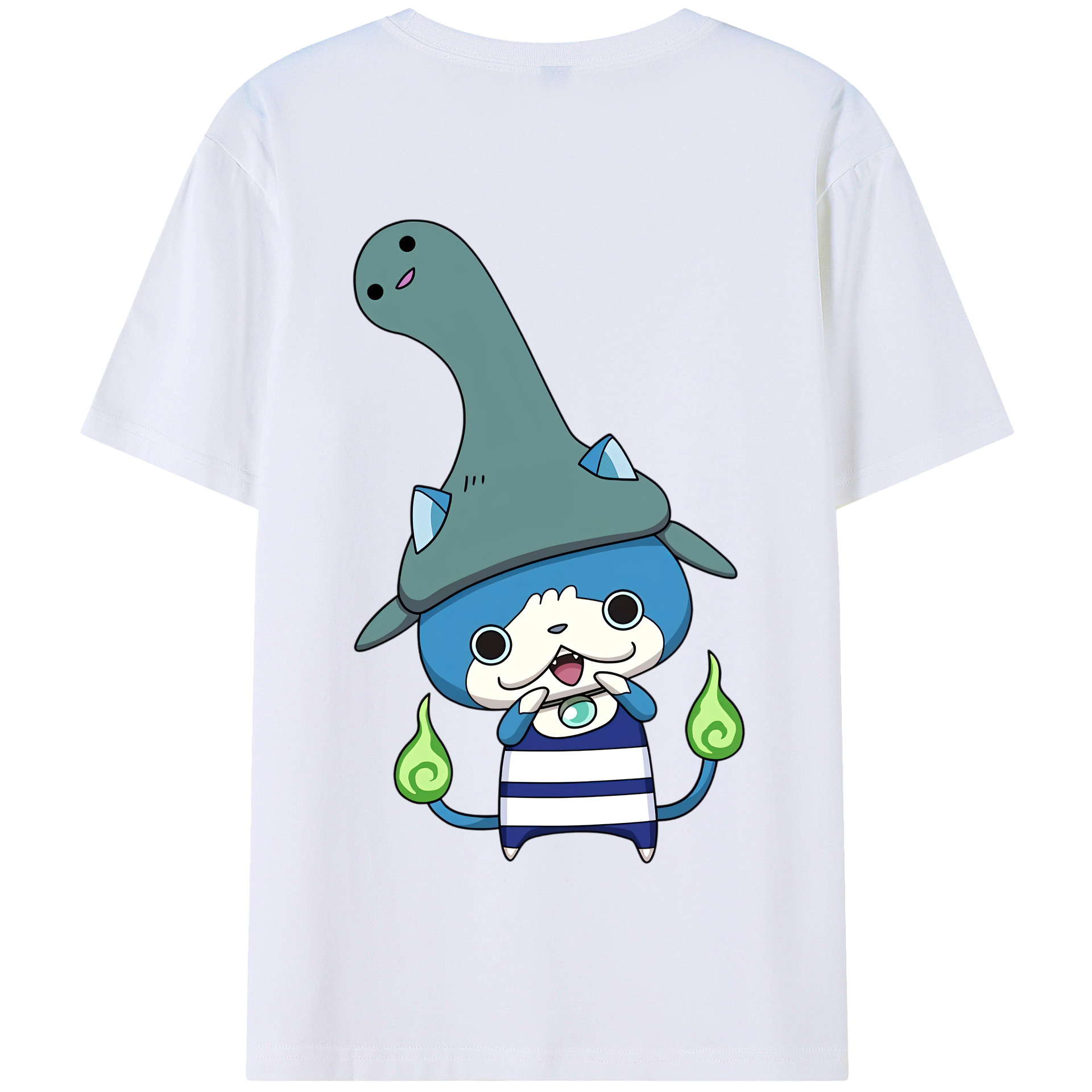 （画像用） 妖怪ウォッチ Yo-kai Watch 綿100％半袖Tシャツ（背面プリント）