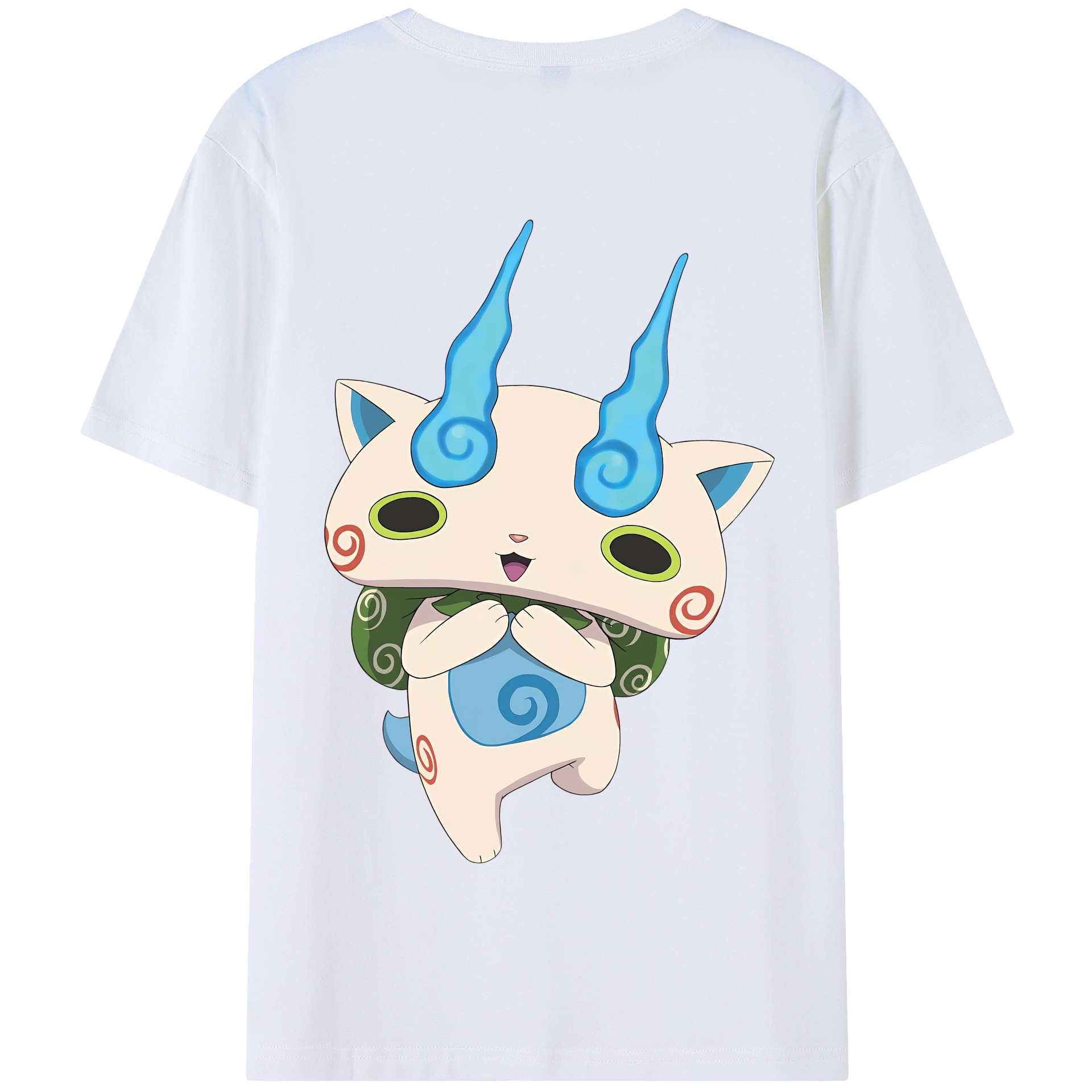 （画像用） 妖怪ウォッチ Yo-kai Watch 綿100％半袖Tシャツ（背面プリント）