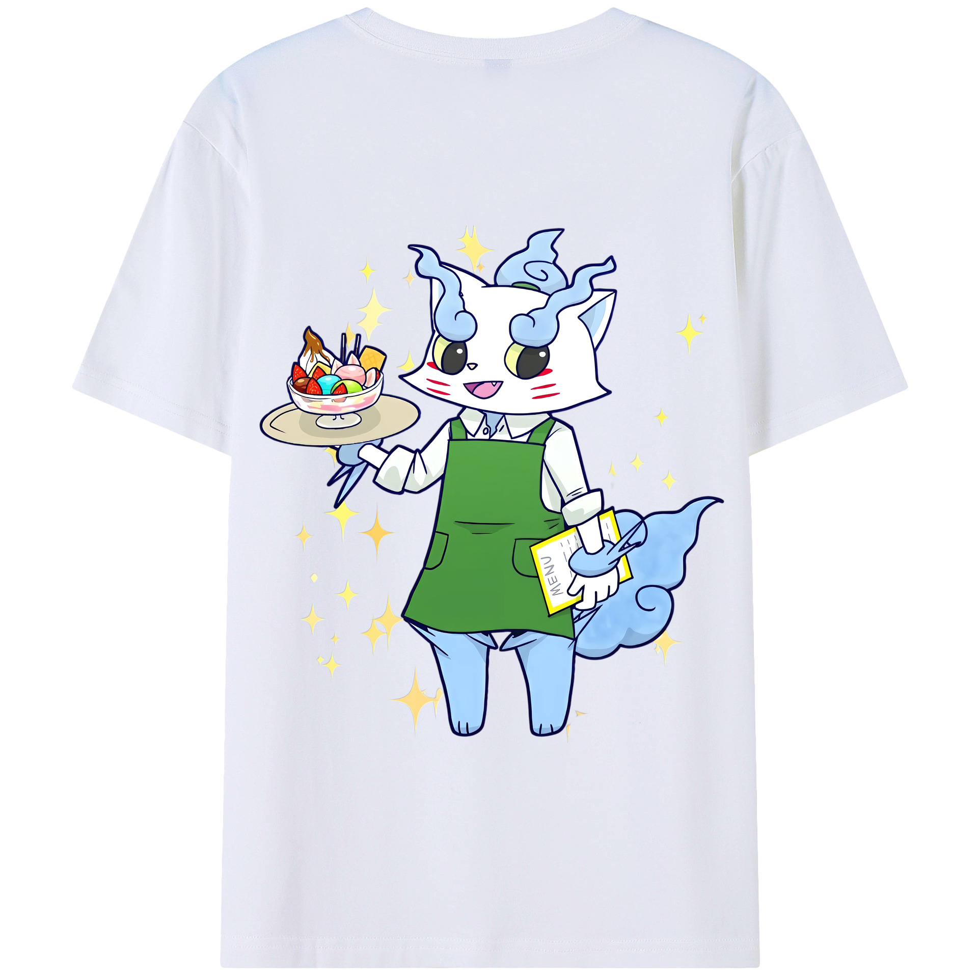 （画像用） 妖怪ウォッチ Yo-kai Watch 綿100％半袖Tシャツ（背面プリント）