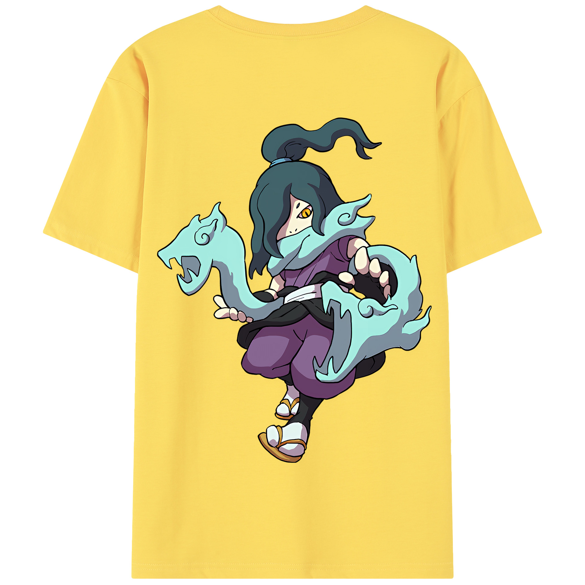 （画像用） 妖怪ウォッチ Yo-kai Watch 綿100％半袖Tシャツ（背面プリント）