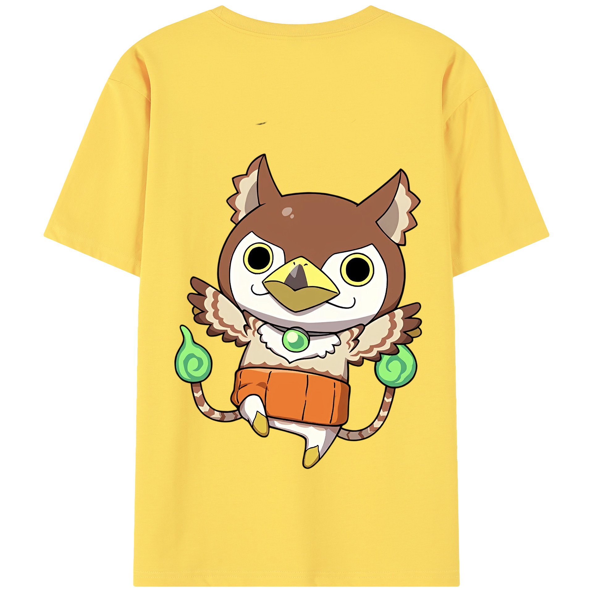 （画像用） 妖怪ウォッチ Yo-kai Watch 綿100％半袖Tシャツ（背面プリント）