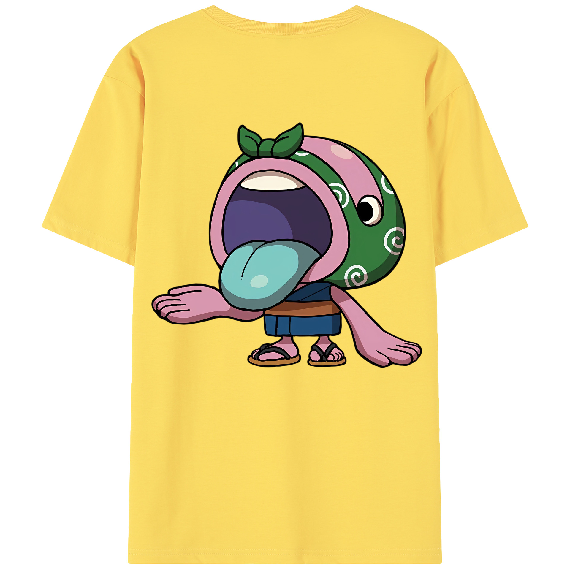 （画像用） 妖怪ウォッチ Yo-kai Watch 綿100％半袖Tシャツ（背面プリント）