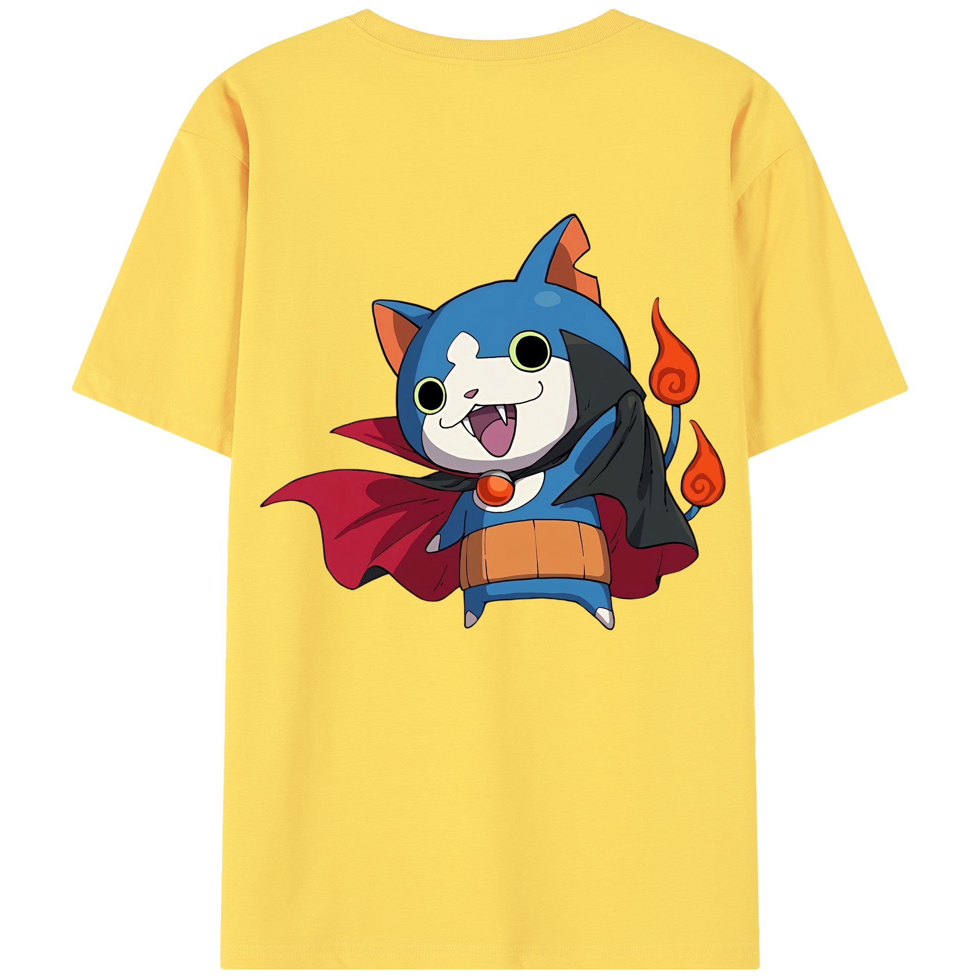 （画像用） 妖怪ウォッチ Yo-kai Watch 綿100％半袖Tシャツ（背面プリント）