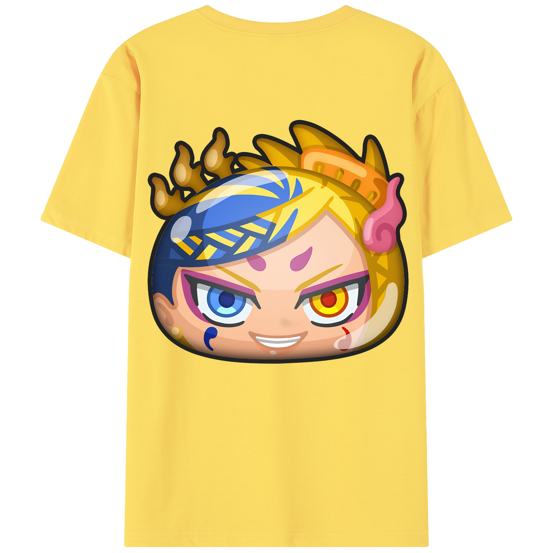 （画像用） 妖怪ウォッチ Yo-kai Watch 綿100％半袖Tシャツ（背面プリント）