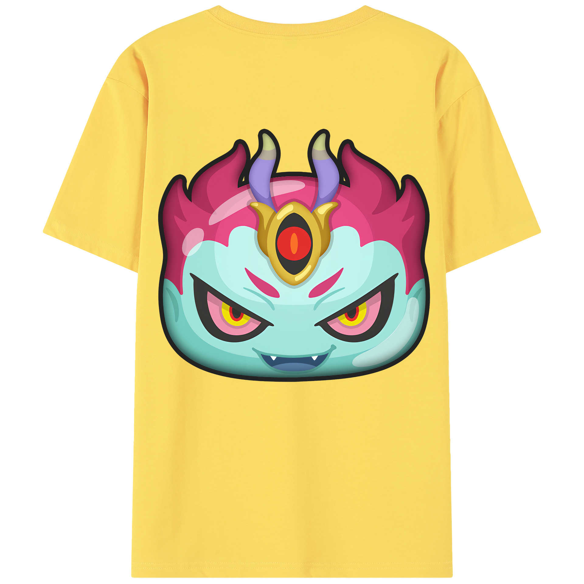 （画像用） 妖怪ウォッチ Yo-kai Watch 綿100％半袖Tシャツ（背面プリント）
