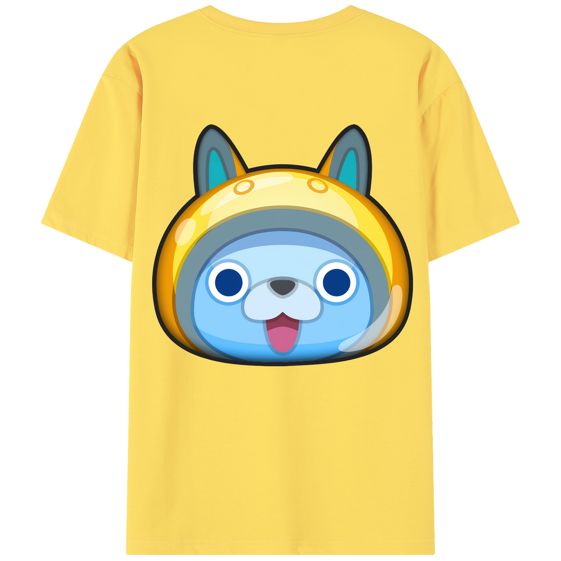 （画像用） 妖怪ウォッチ Yo-kai Watch 綿100％半袖Tシャツ（背面プリント）