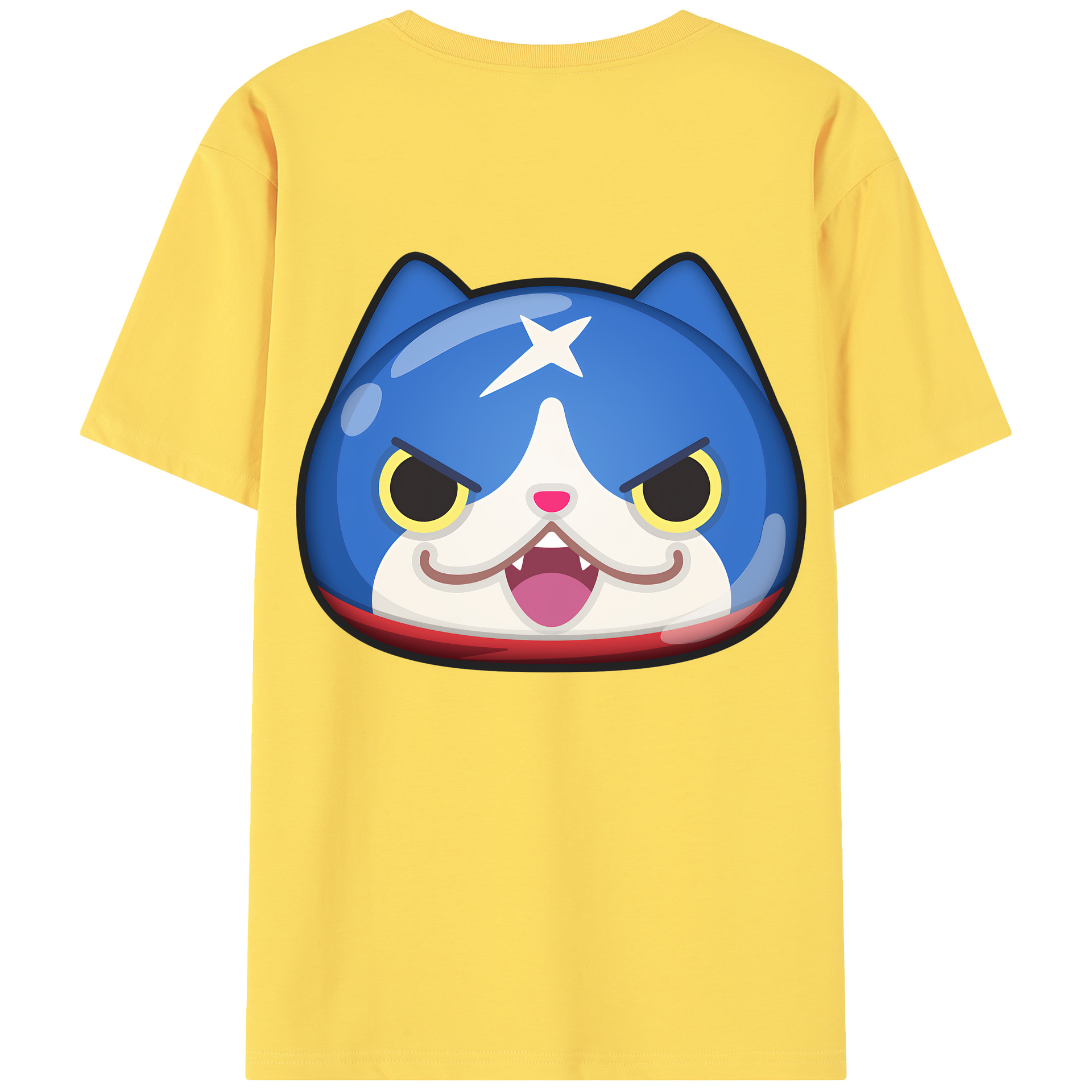（画像用） 妖怪ウォッチ Yo-kai Watch 綿100％半袖Tシャツ（背面プリント）