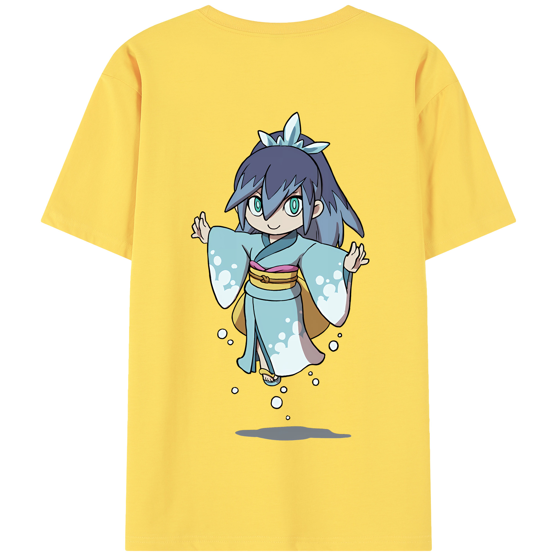 （画像用） 妖怪ウォッチ Yo-kai Watch 綿100％半袖Tシャツ（背面プリント）