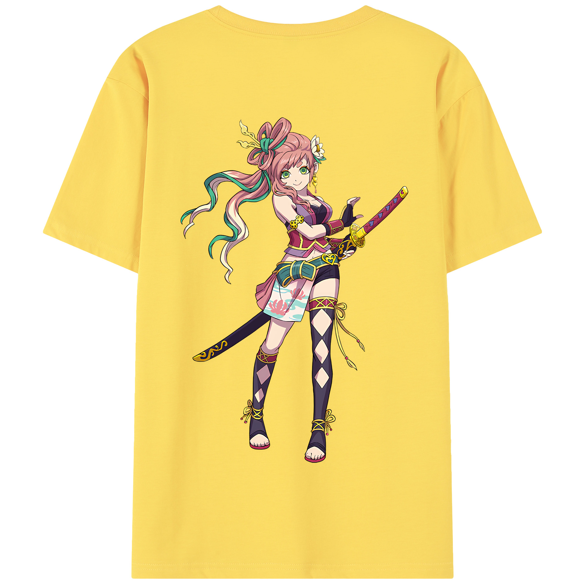（画像用） 妖怪ウォッチ Yo-kai Watch 綿100％半袖Tシャツ（背面プリント）