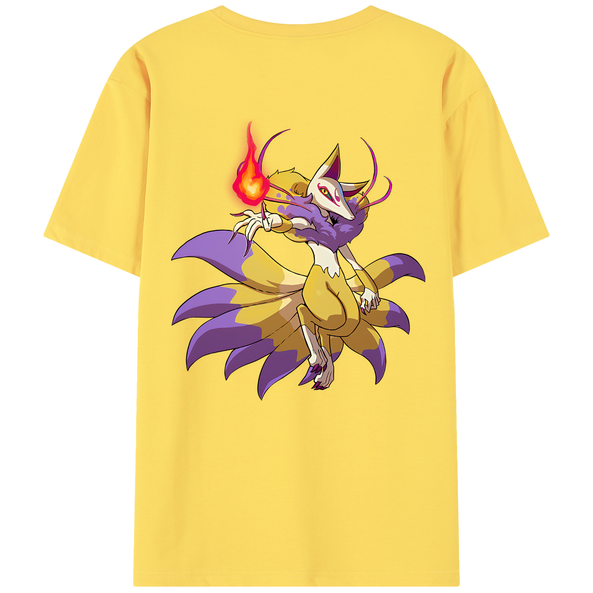 （画像用） 妖怪ウォッチ Yo-kai Watch 綿100％半袖Tシャツ（背面プリント）