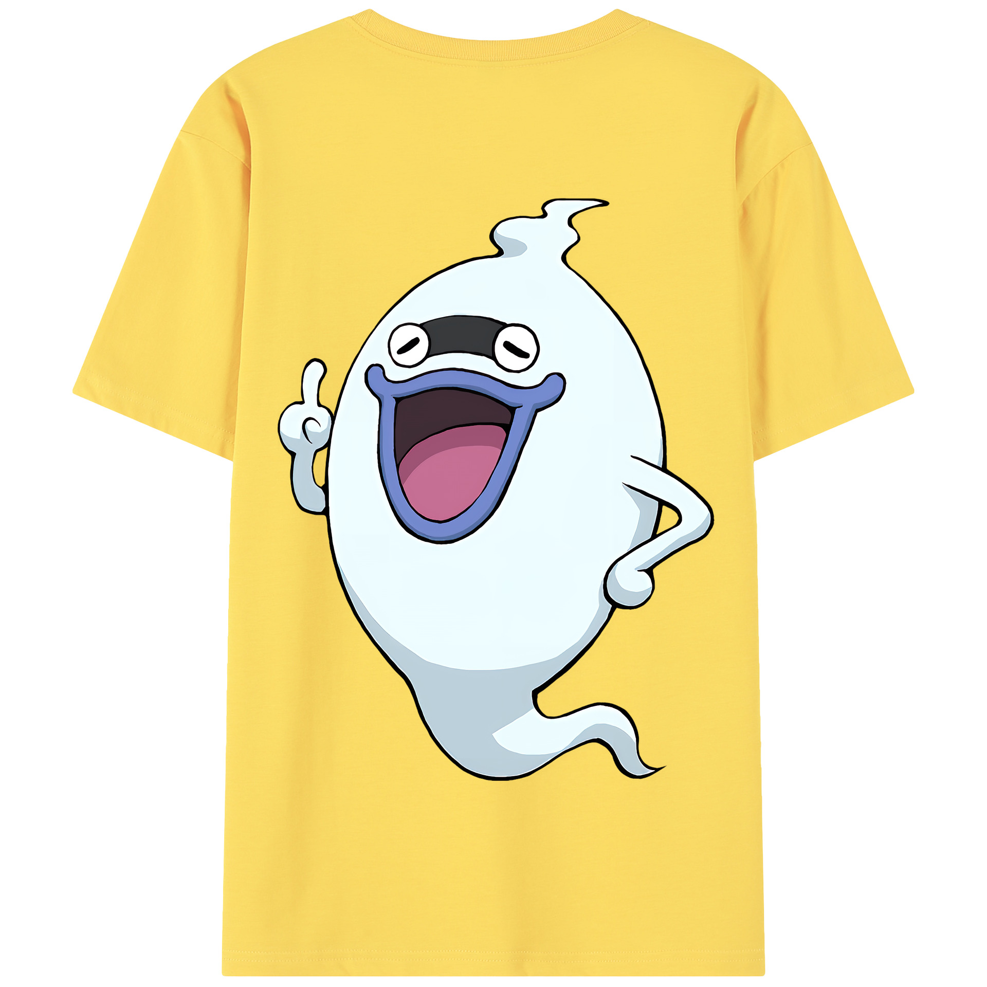 （画像用） 妖怪ウォッチ Yo-kai Watch 綿100％半袖Tシャツ（背面プリント）