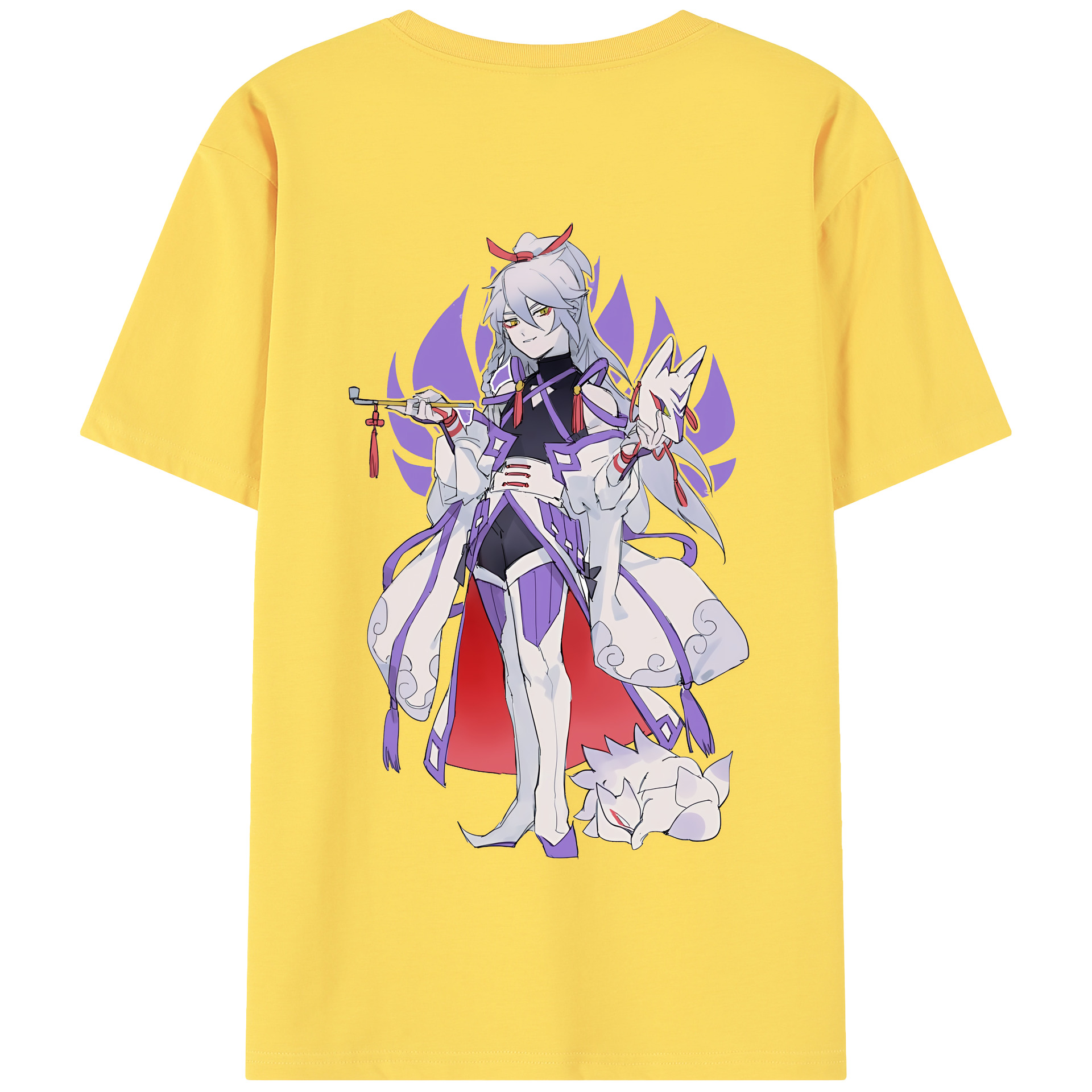 （画像用） 妖怪ウォッチ Yo-kai Watch 綿100％半袖Tシャツ（背面プリント）