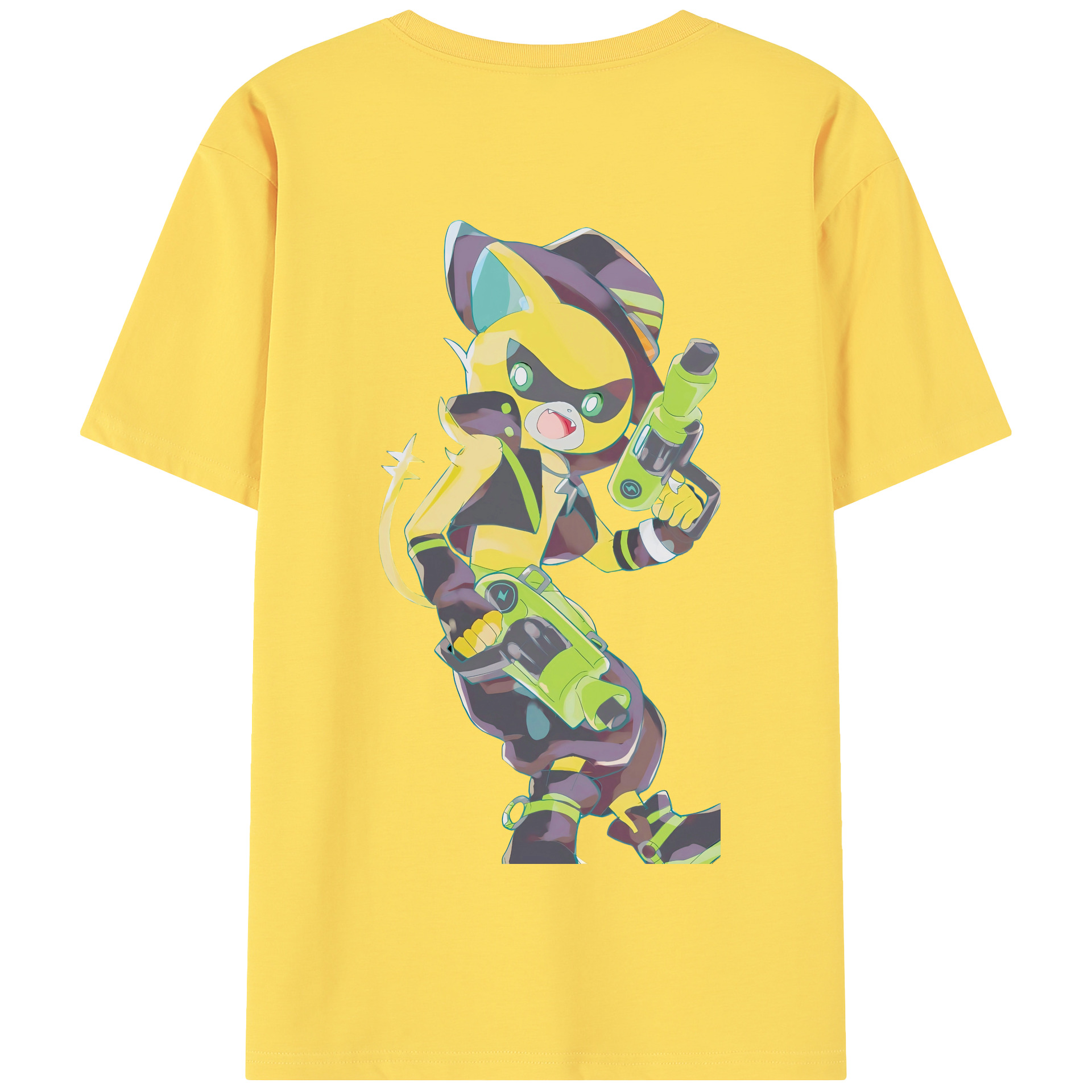 （画像用） 妖怪ウォッチ Yo-kai Watch 綿100％半袖Tシャツ（背面プリント）