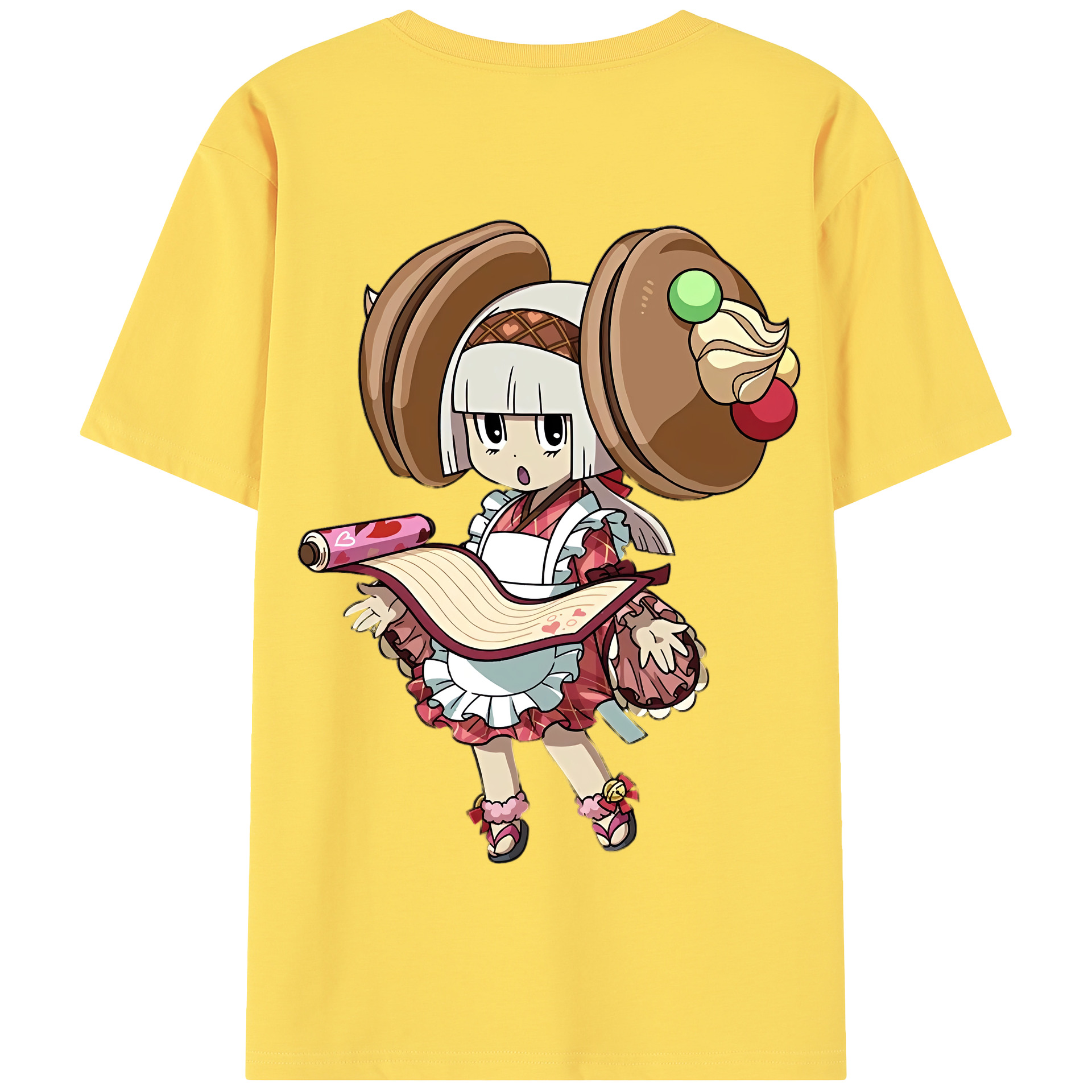 （画像用） 妖怪ウォッチ Yo-kai Watch 綿100％半袖Tシャツ（背面プリント）