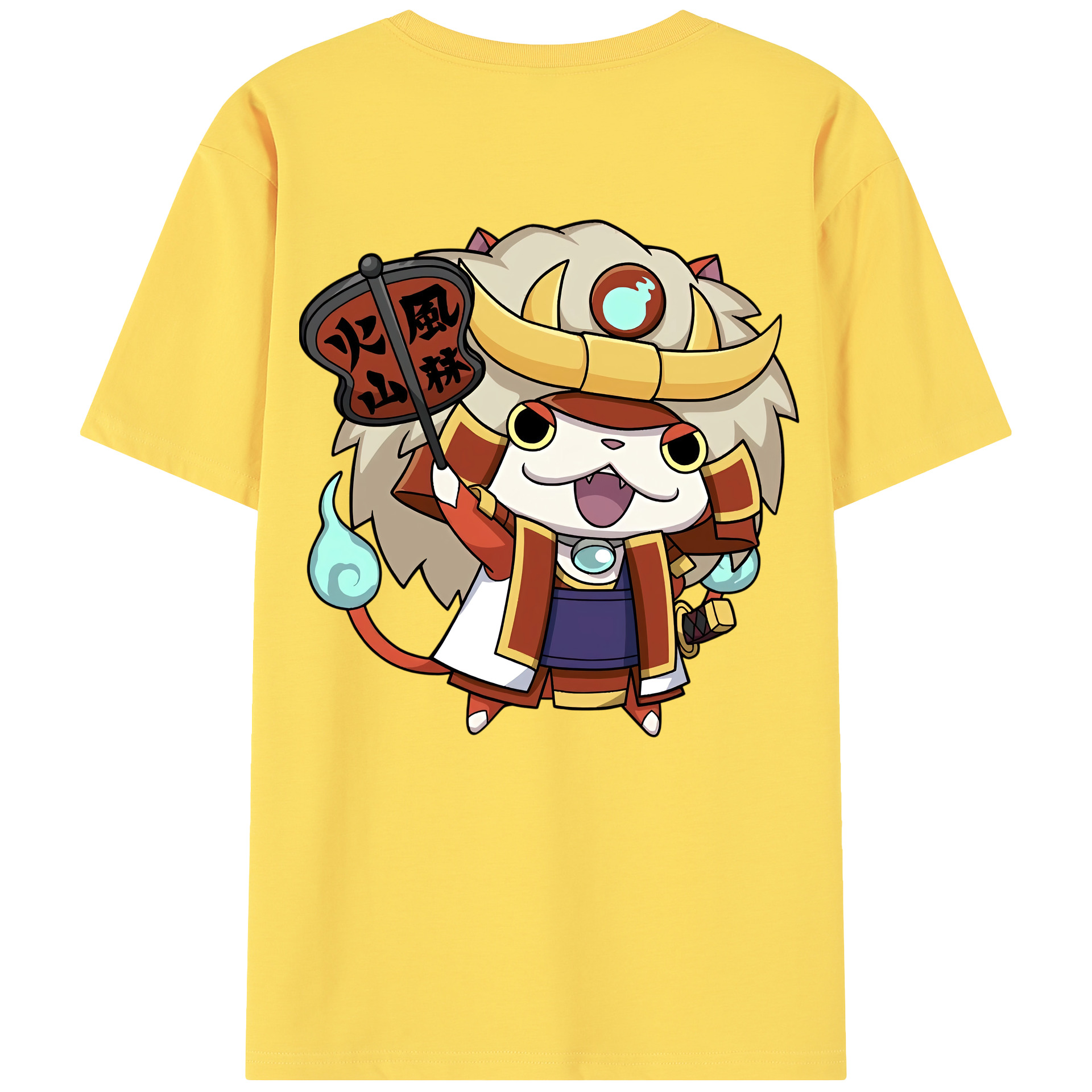 （画像用） 妖怪ウォッチ Yo-kai Watch 綿100％半袖Tシャツ（背面プリント）