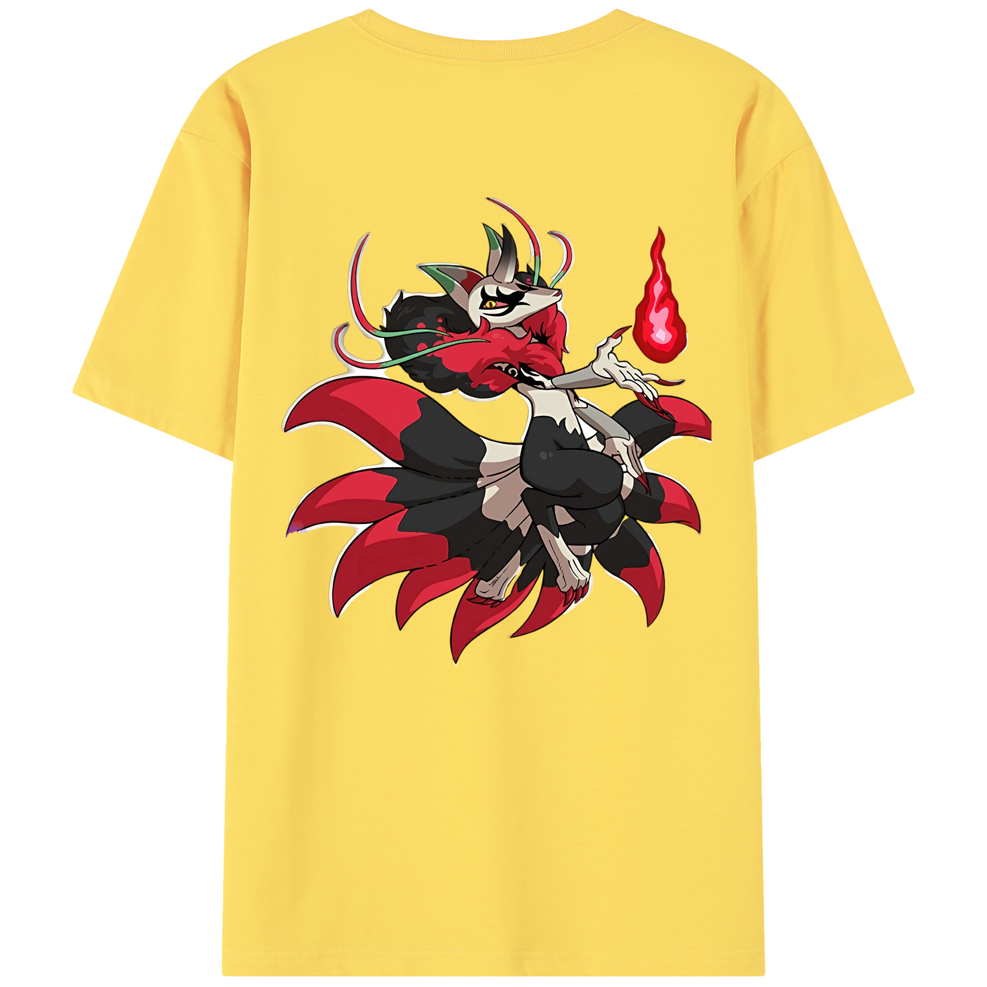 （画像用） 妖怪ウォッチ Yo-kai Watch 綿100％半袖Tシャツ（背面プリント）