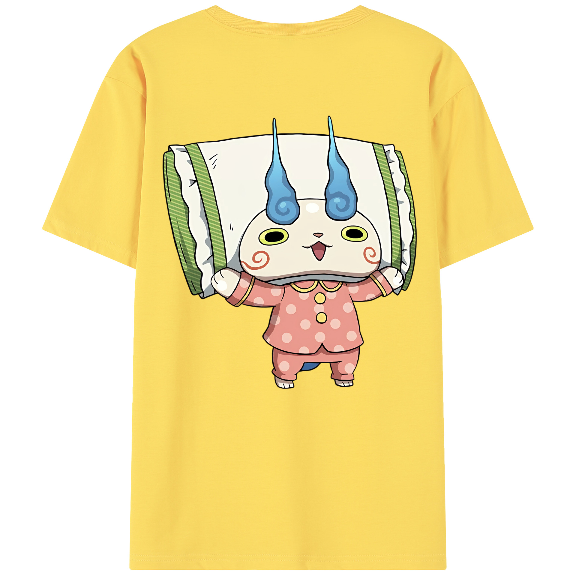 （画像用） 妖怪ウォッチ Yo-kai Watch 綿100％半袖Tシャツ（背面プリント）