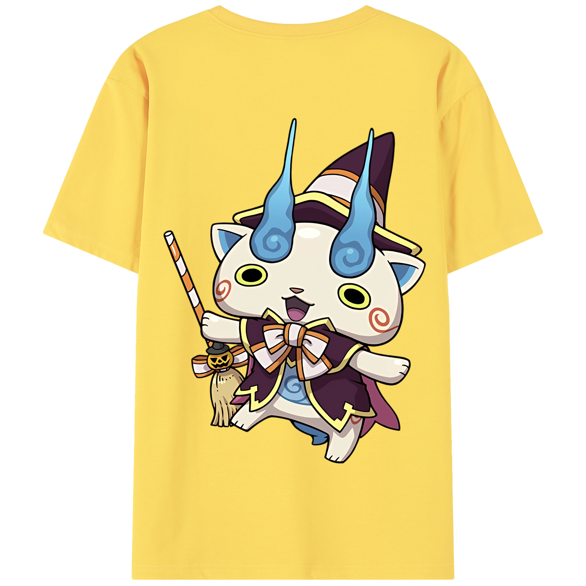 （画像用） 妖怪ウォッチ Yo-kai Watch 綿100％半袖Tシャツ（背面プリント）
